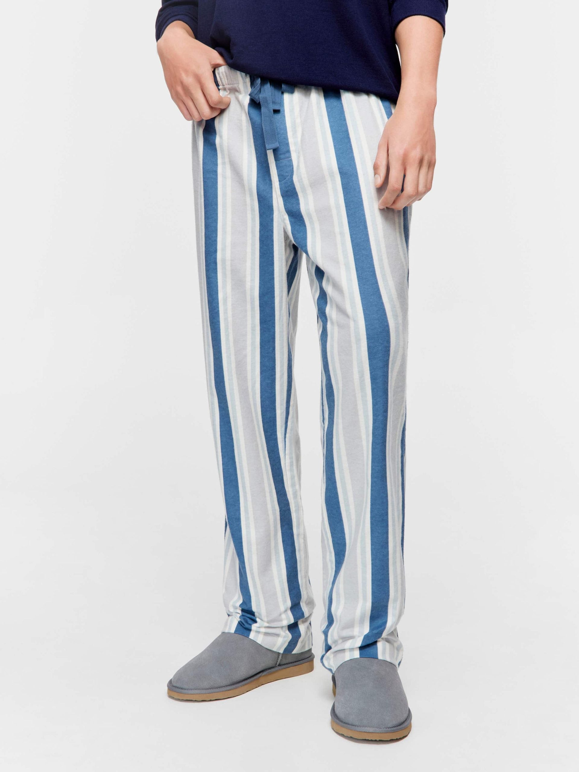 Multi Stripe Flannelette Pj Pant multi image 0