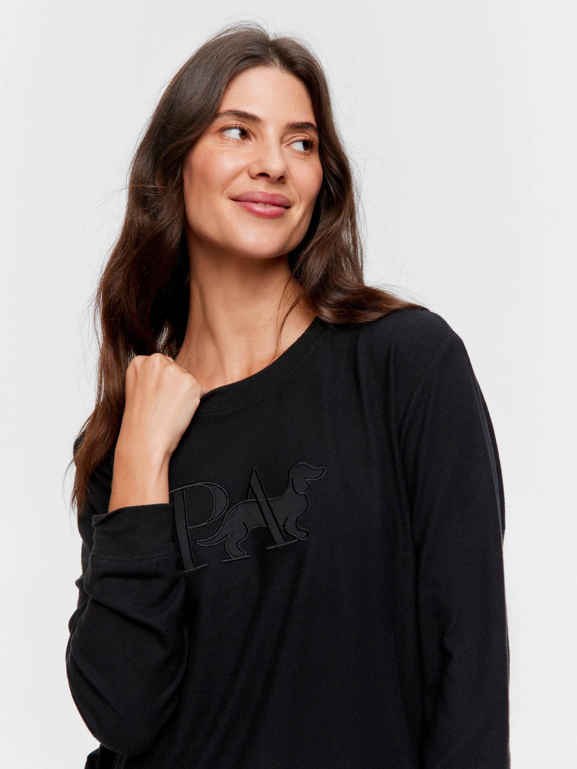 Black Plush Sweater black image 0