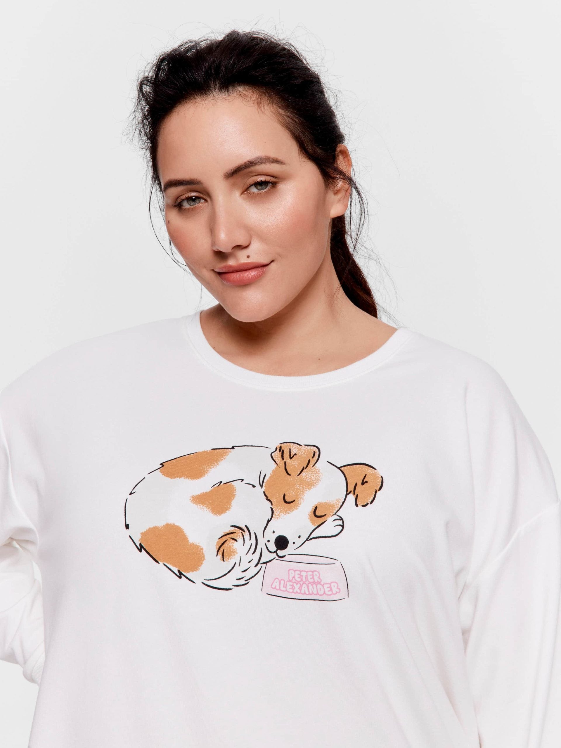 P.A. Plus Doggie Sweater Cream image 0