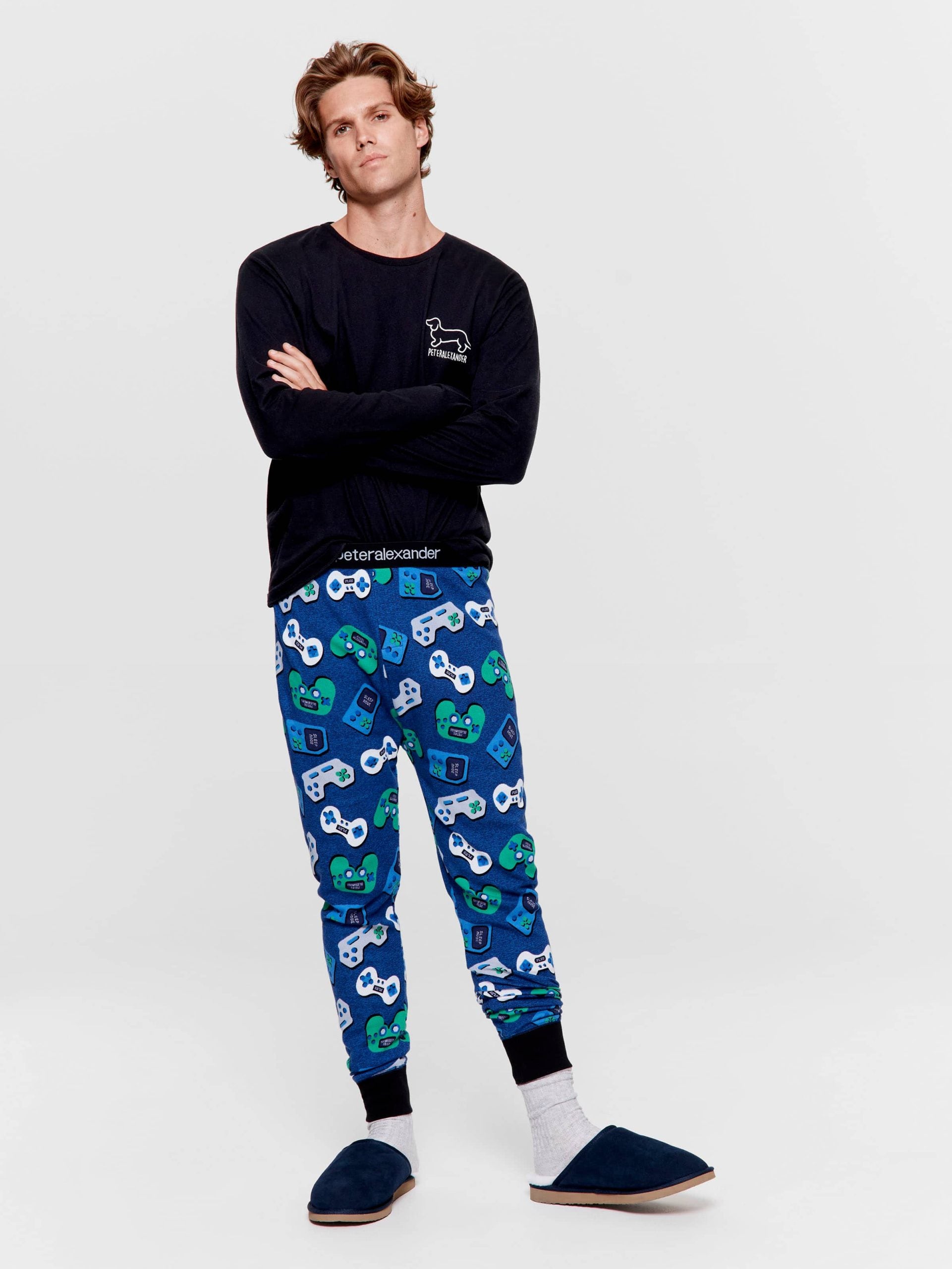 Gamer Long John Pj Pant multi image 0