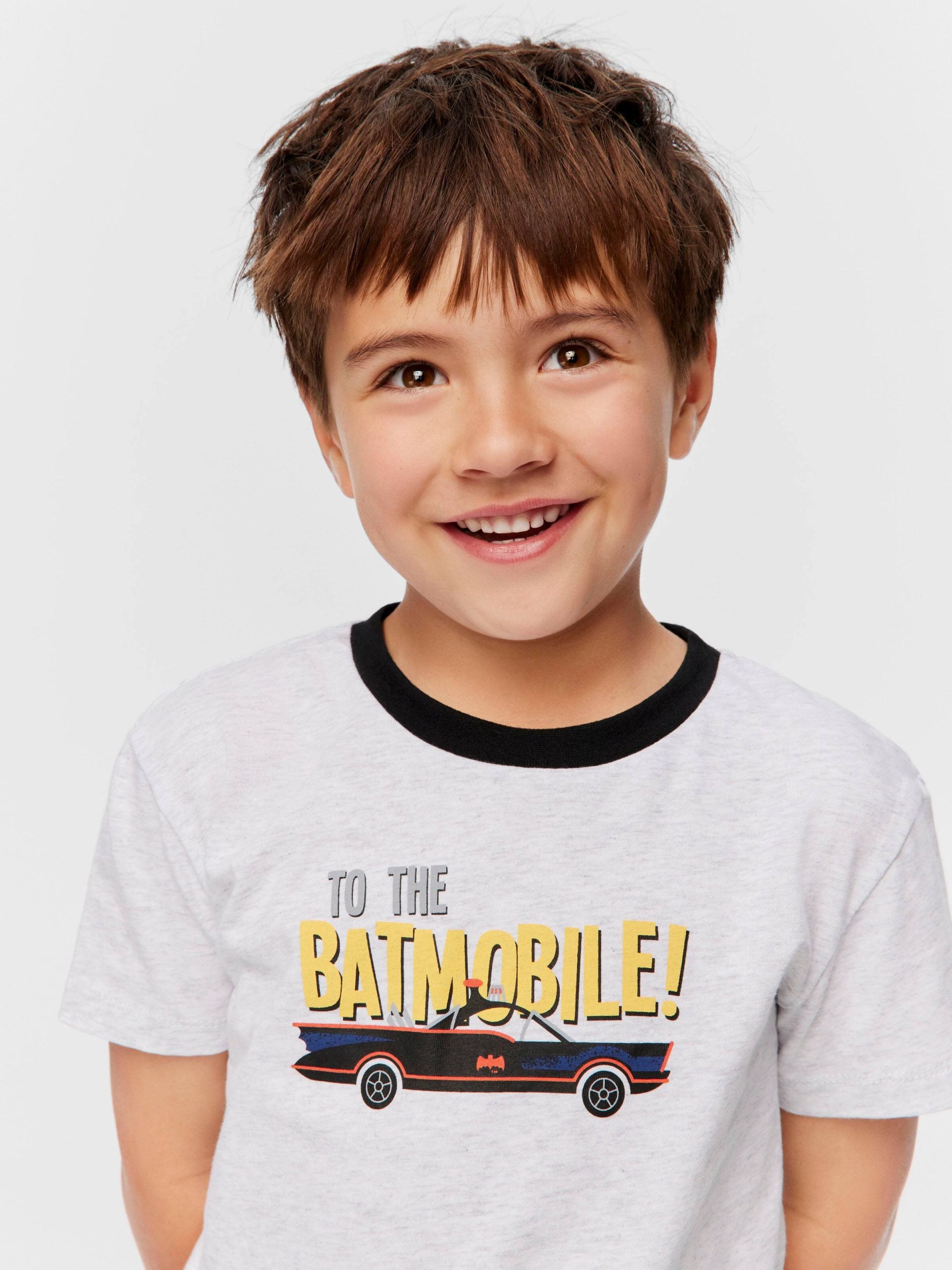 Jnr Boys Batmobile Short Pj Set multi image 0