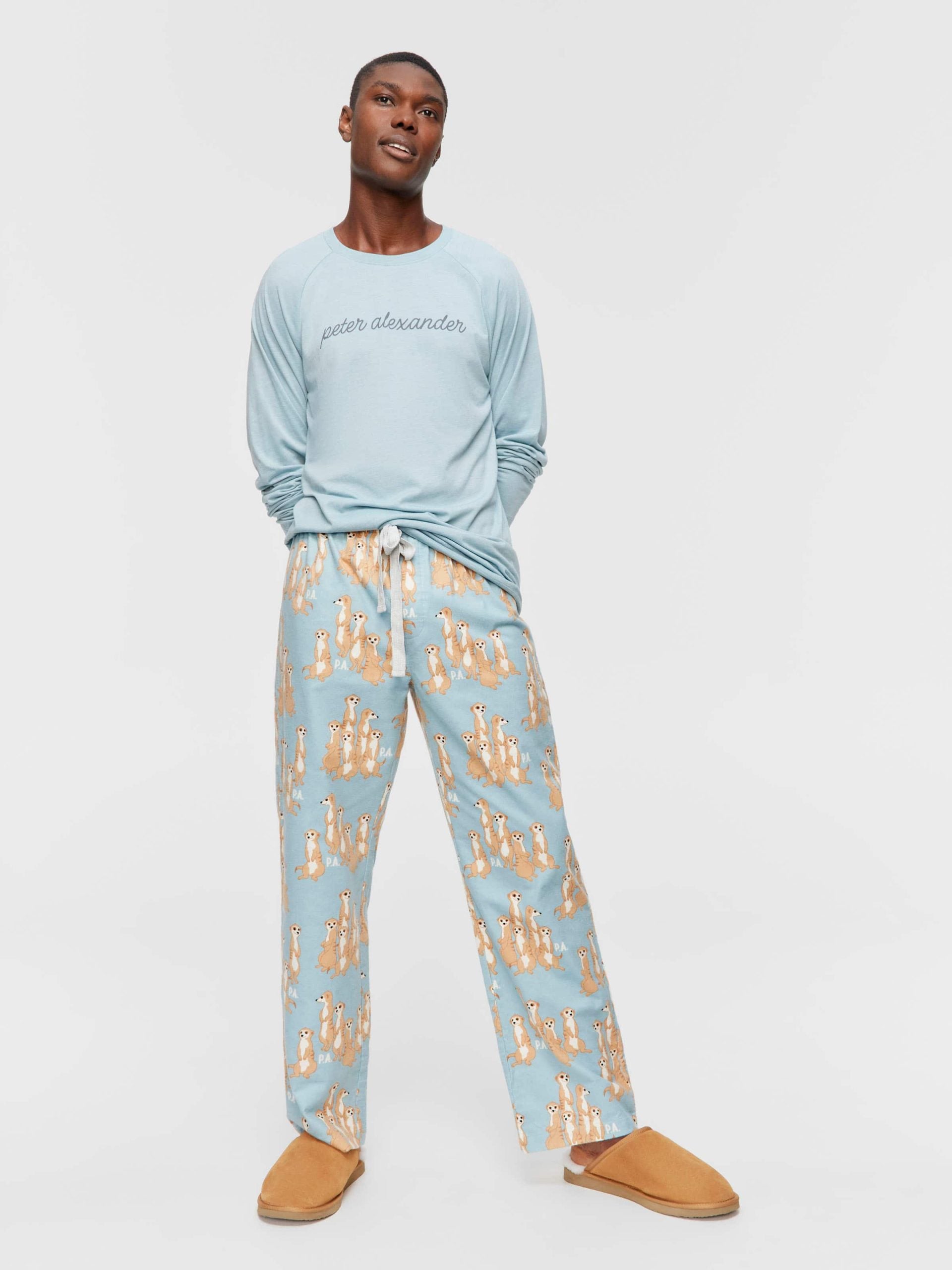 Meerkat Flannelette Classic Pj Pant multi image 0