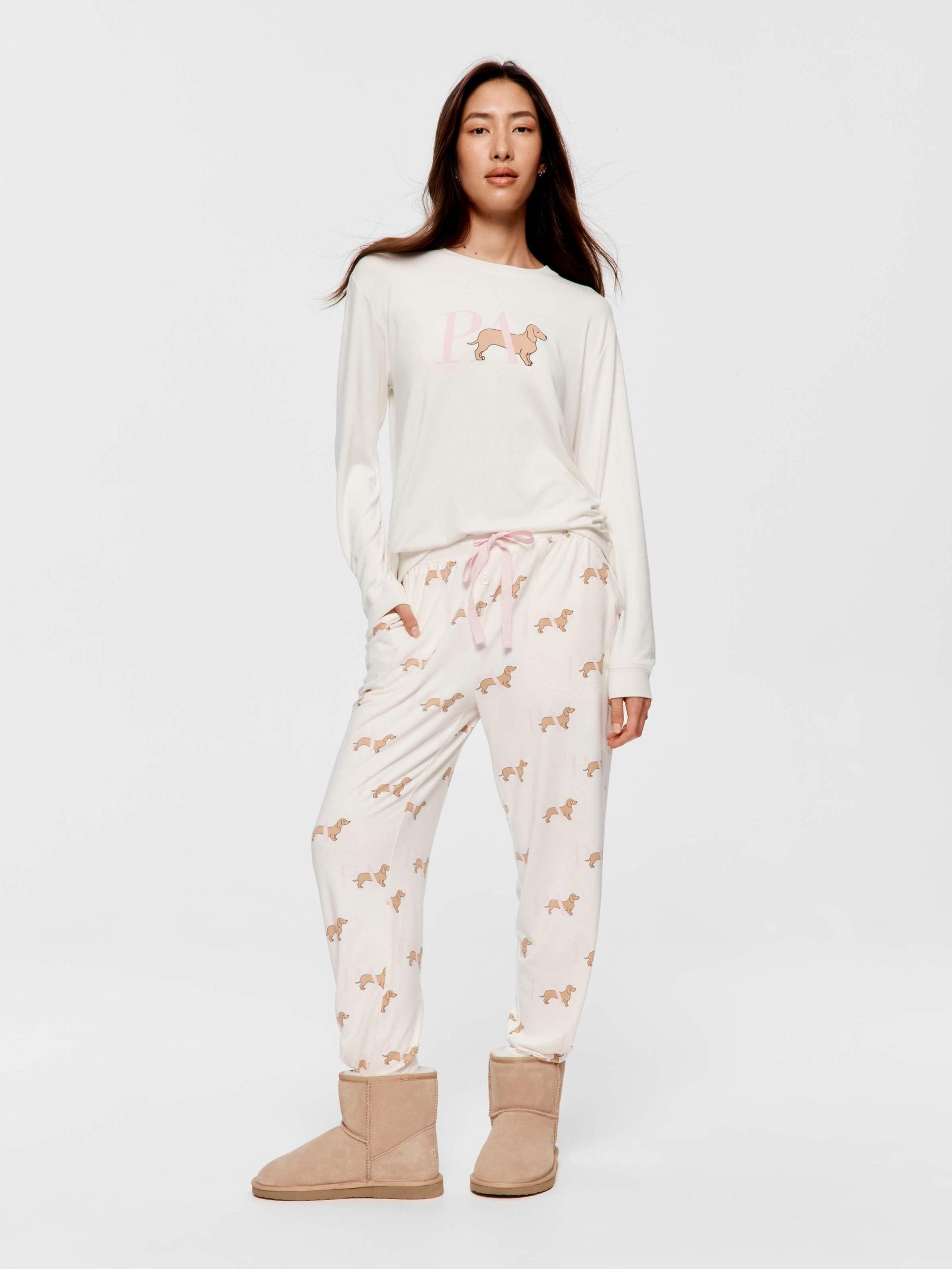Penny Plush Easy Pj Pant multi image 0