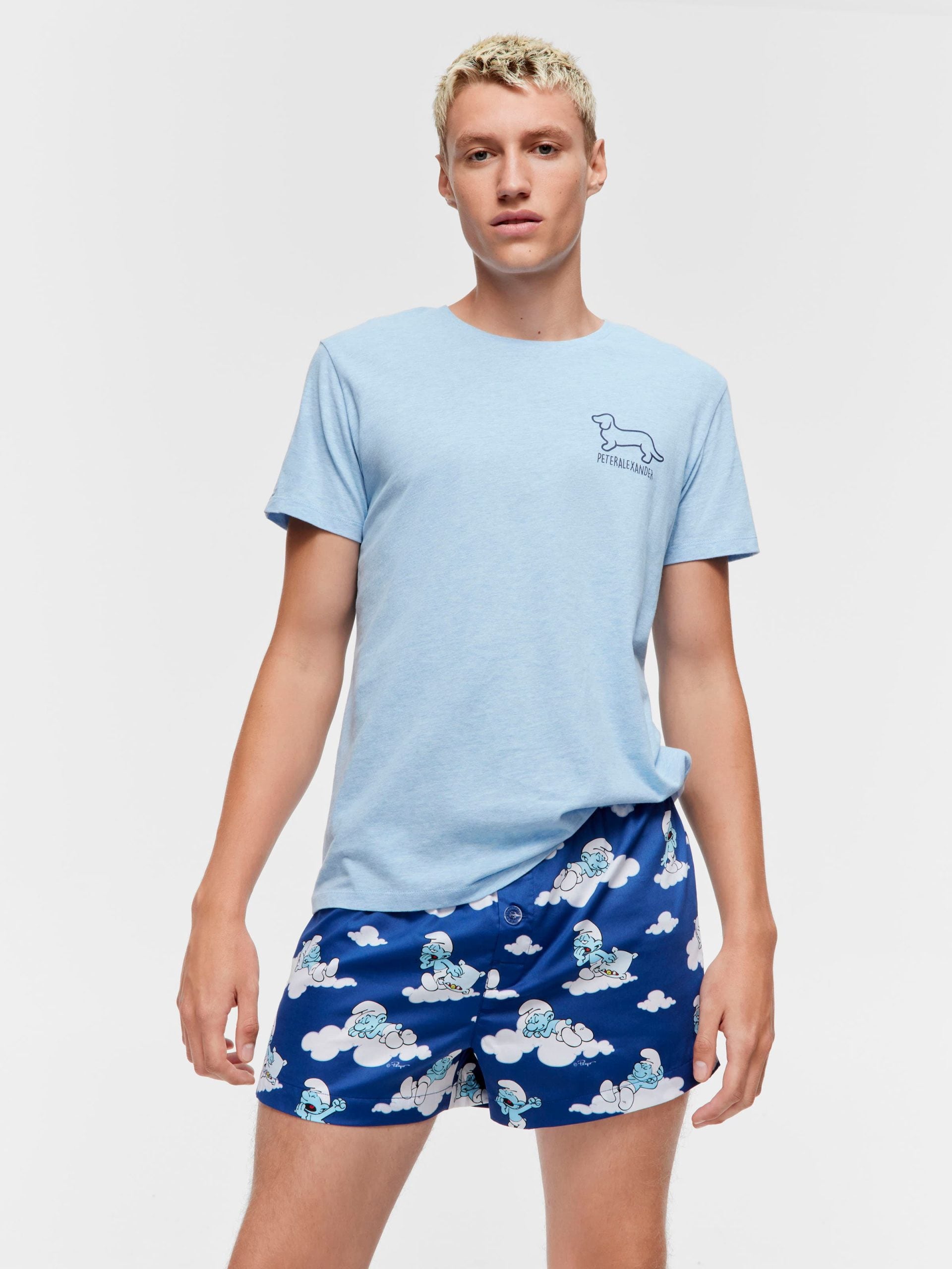 Sleepy Smurf Boxer Short multi image 0