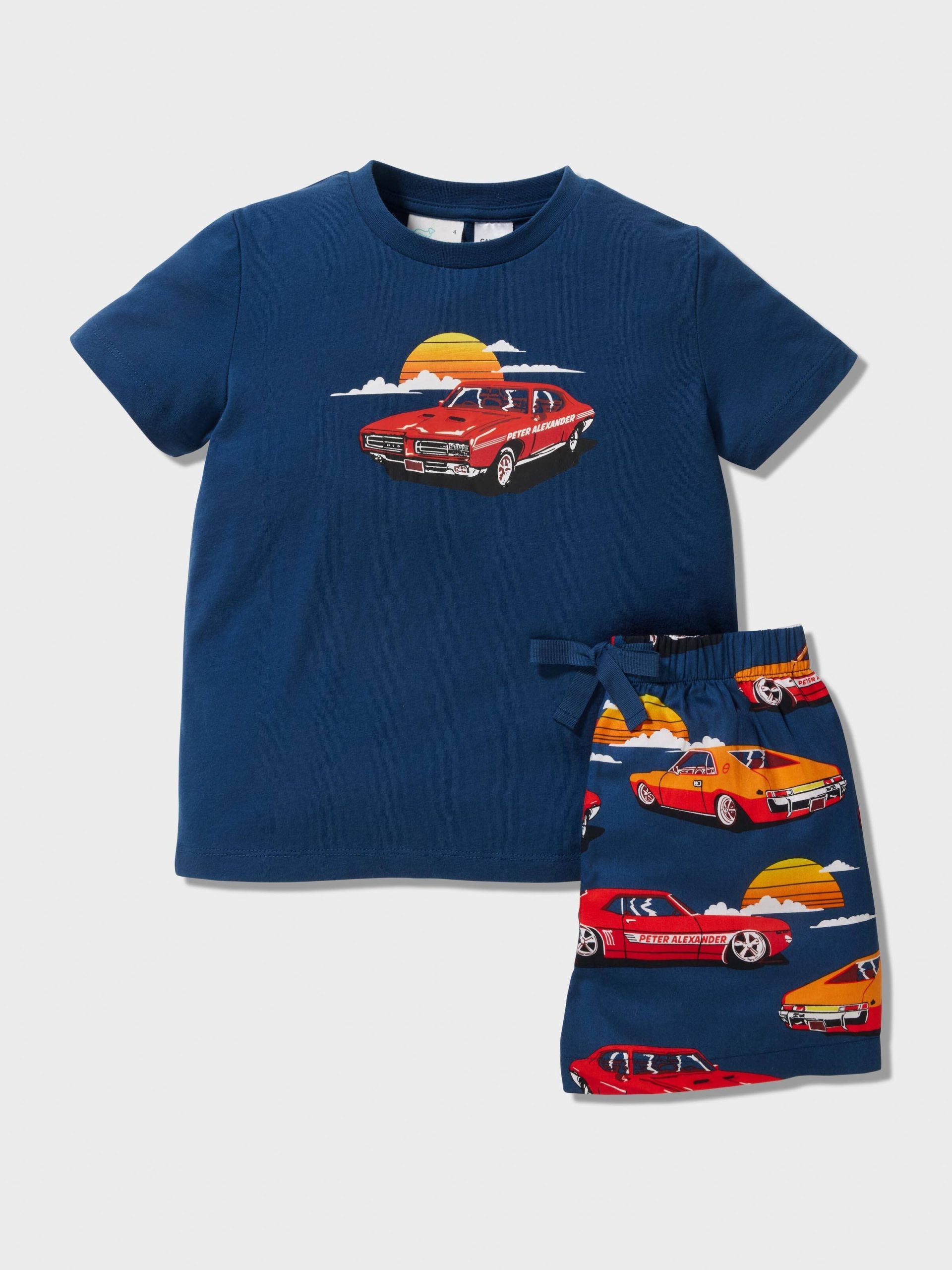 Jnr Boys Muscle Car Pj Set multi image 0