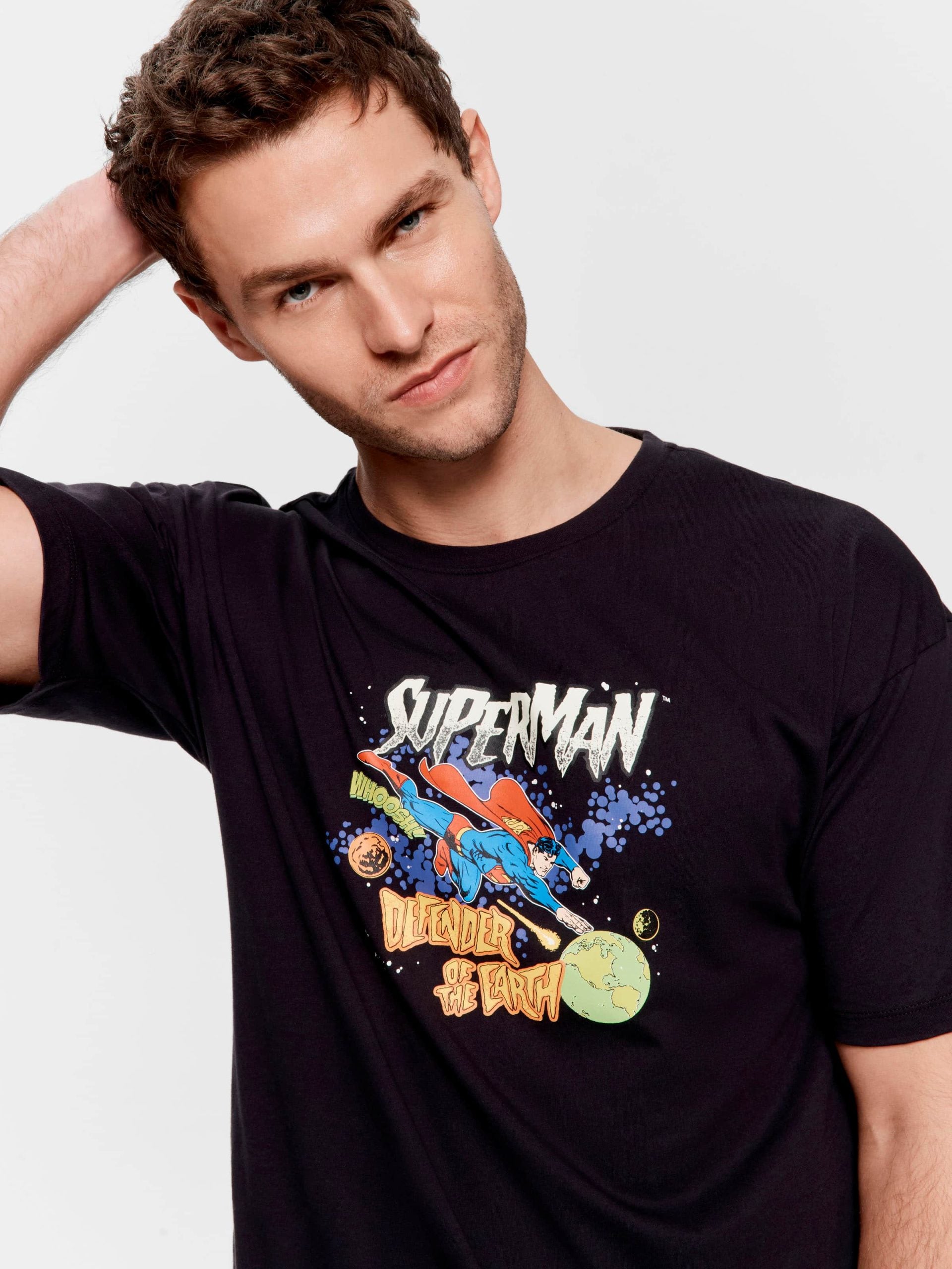 Superman Tee Black image 0