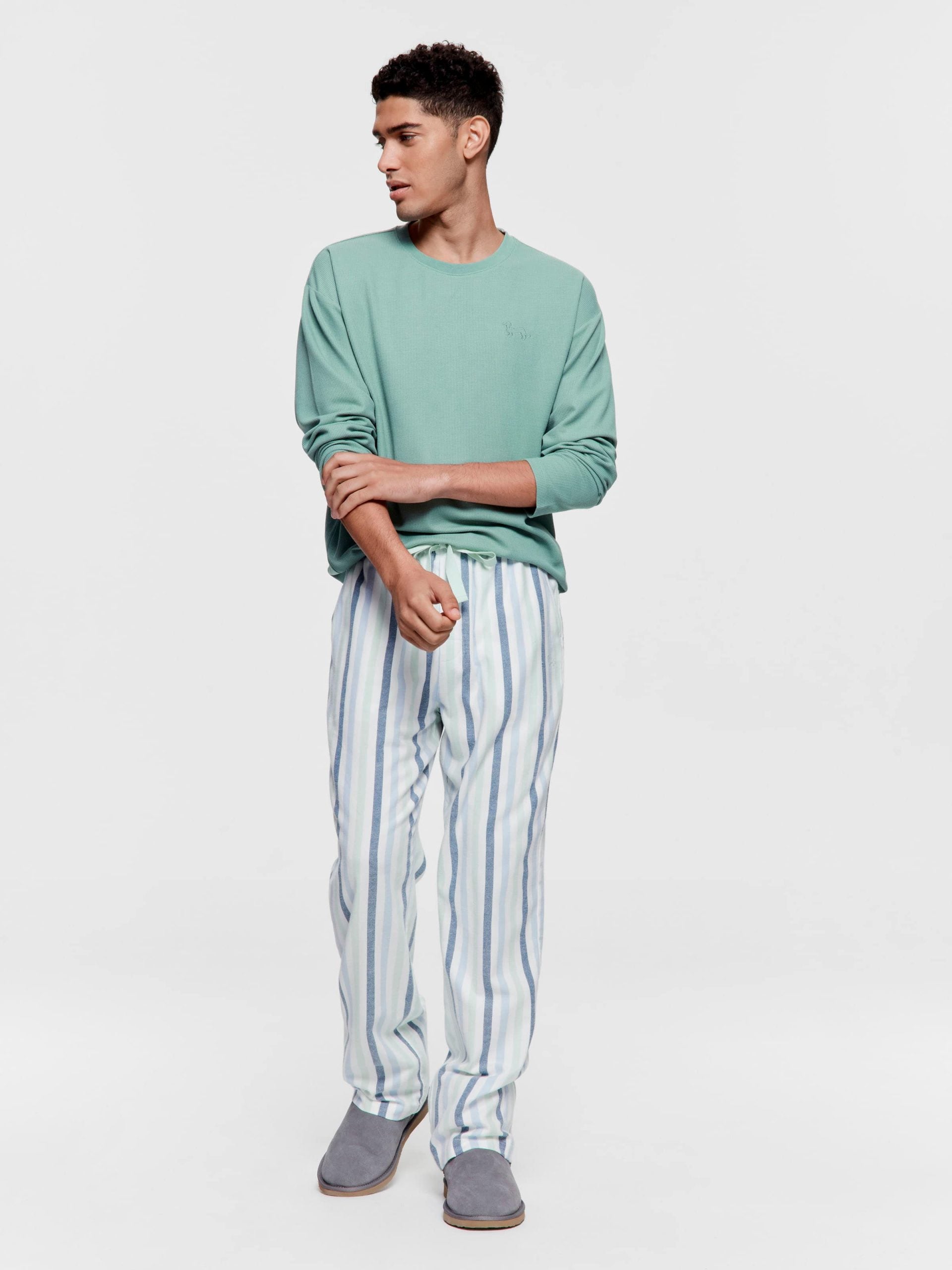 Multi Stripe Classic Pj Pant multi image 0