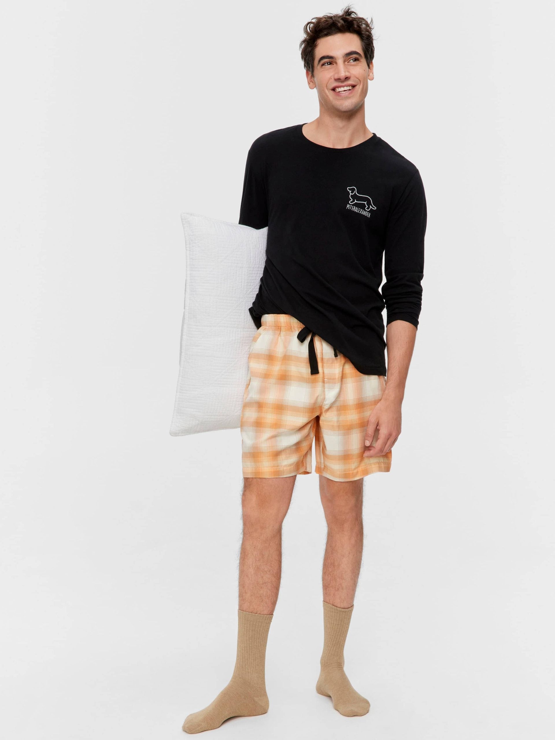 Country Check Mid Short Multi image 0