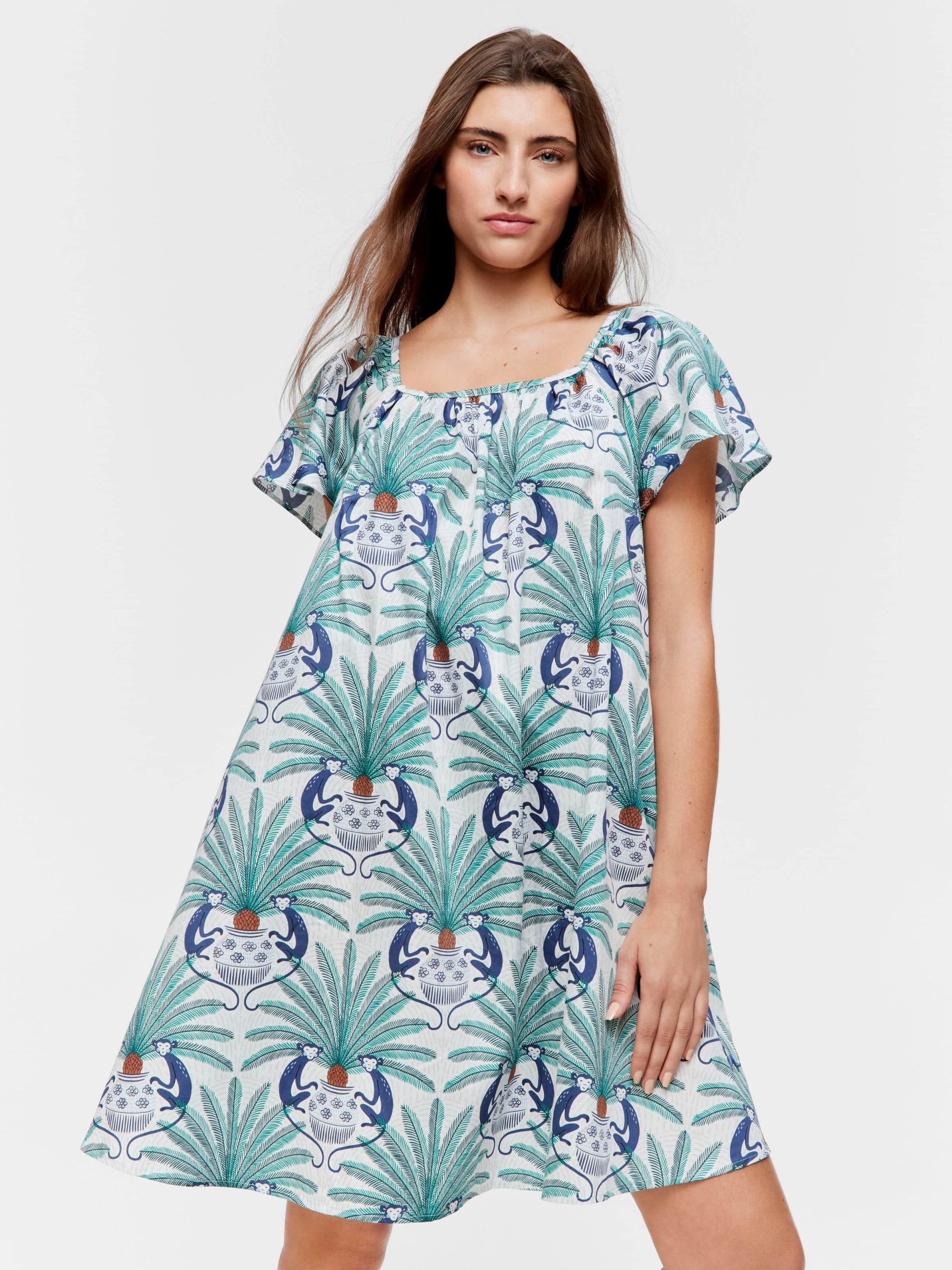Monkeying Around Fashion Nightie multi image 0