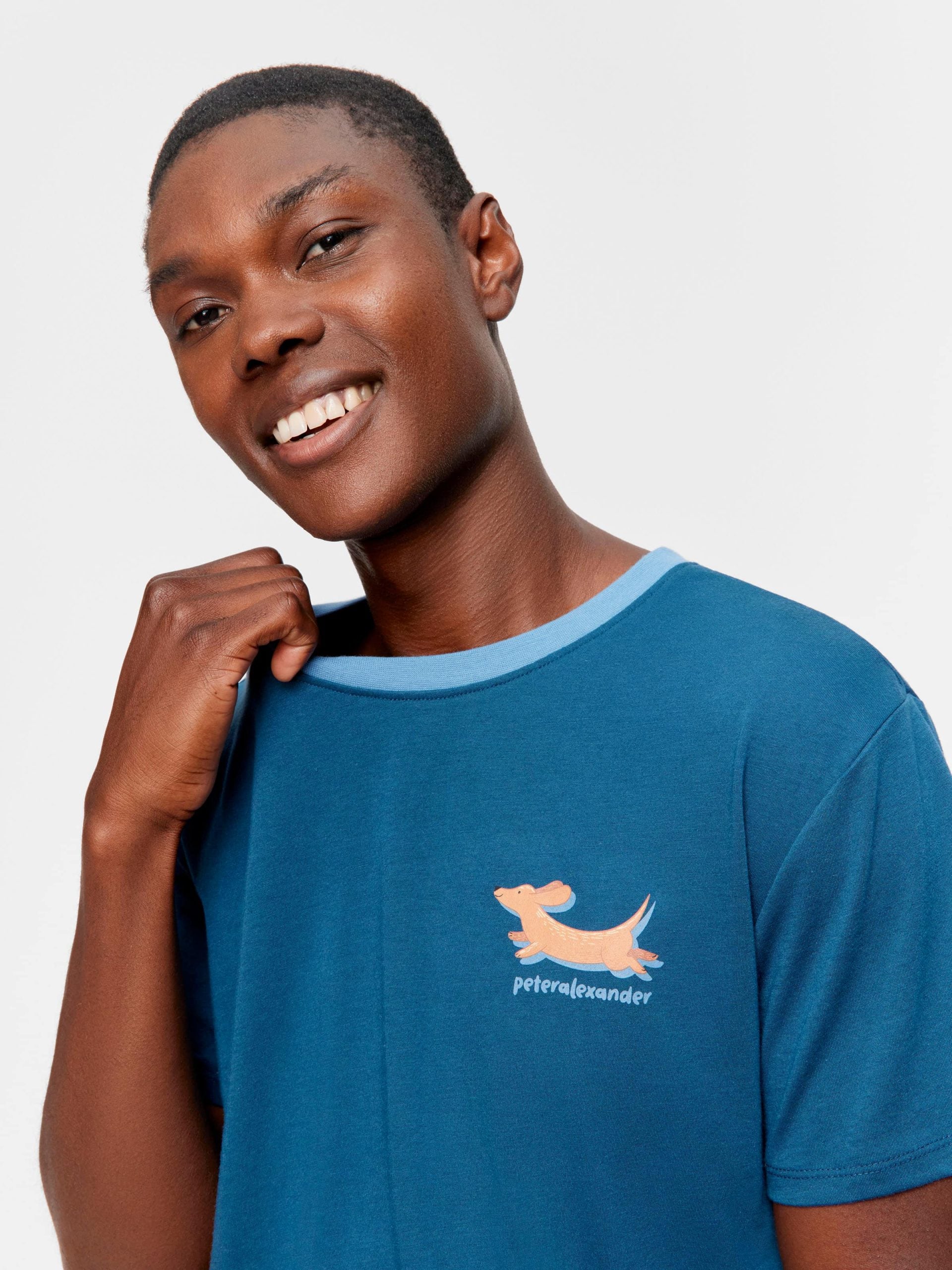 Dashing Penny Tee navy image 0