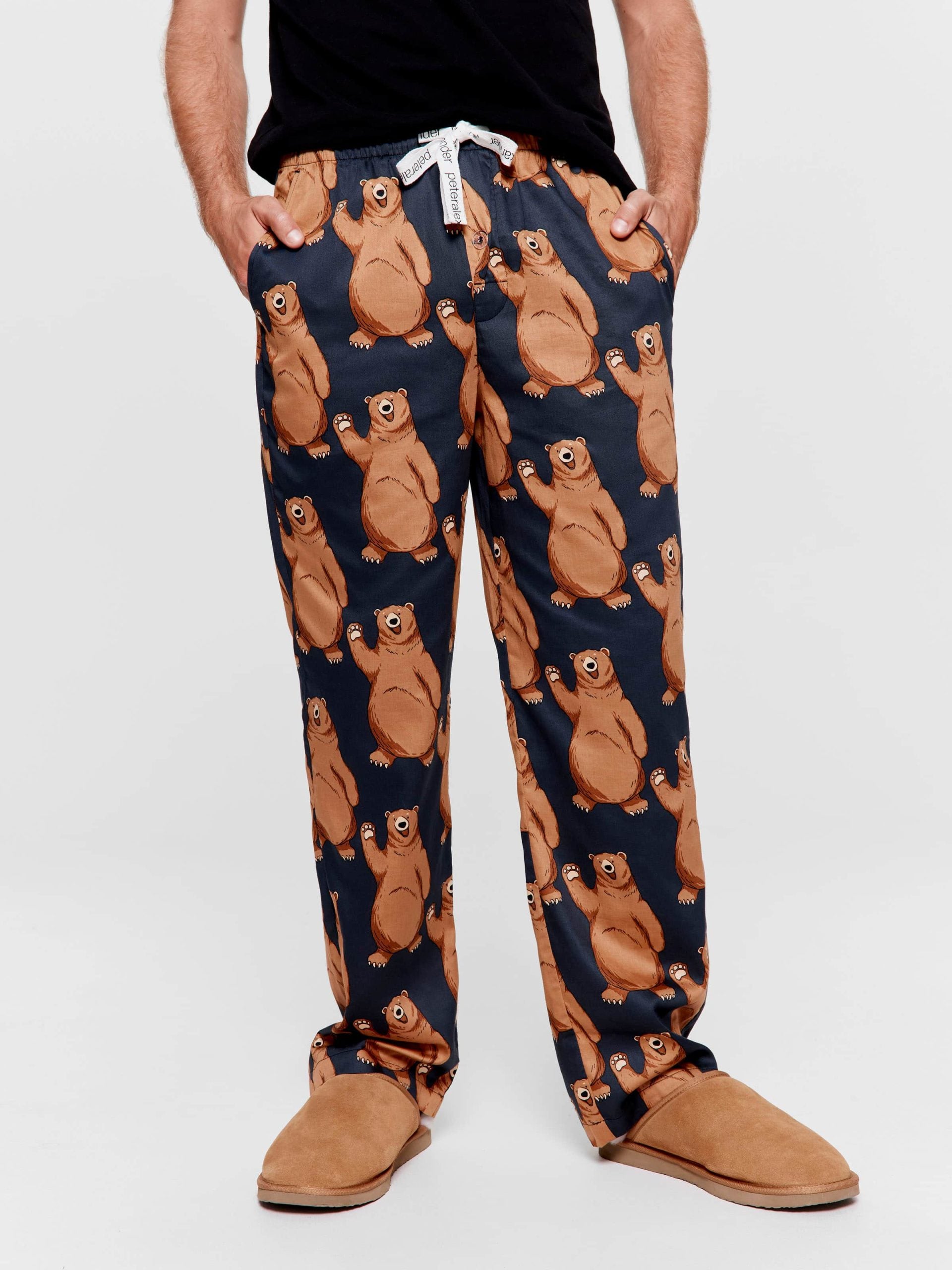 Waving Bear Pj Pant multi image 0