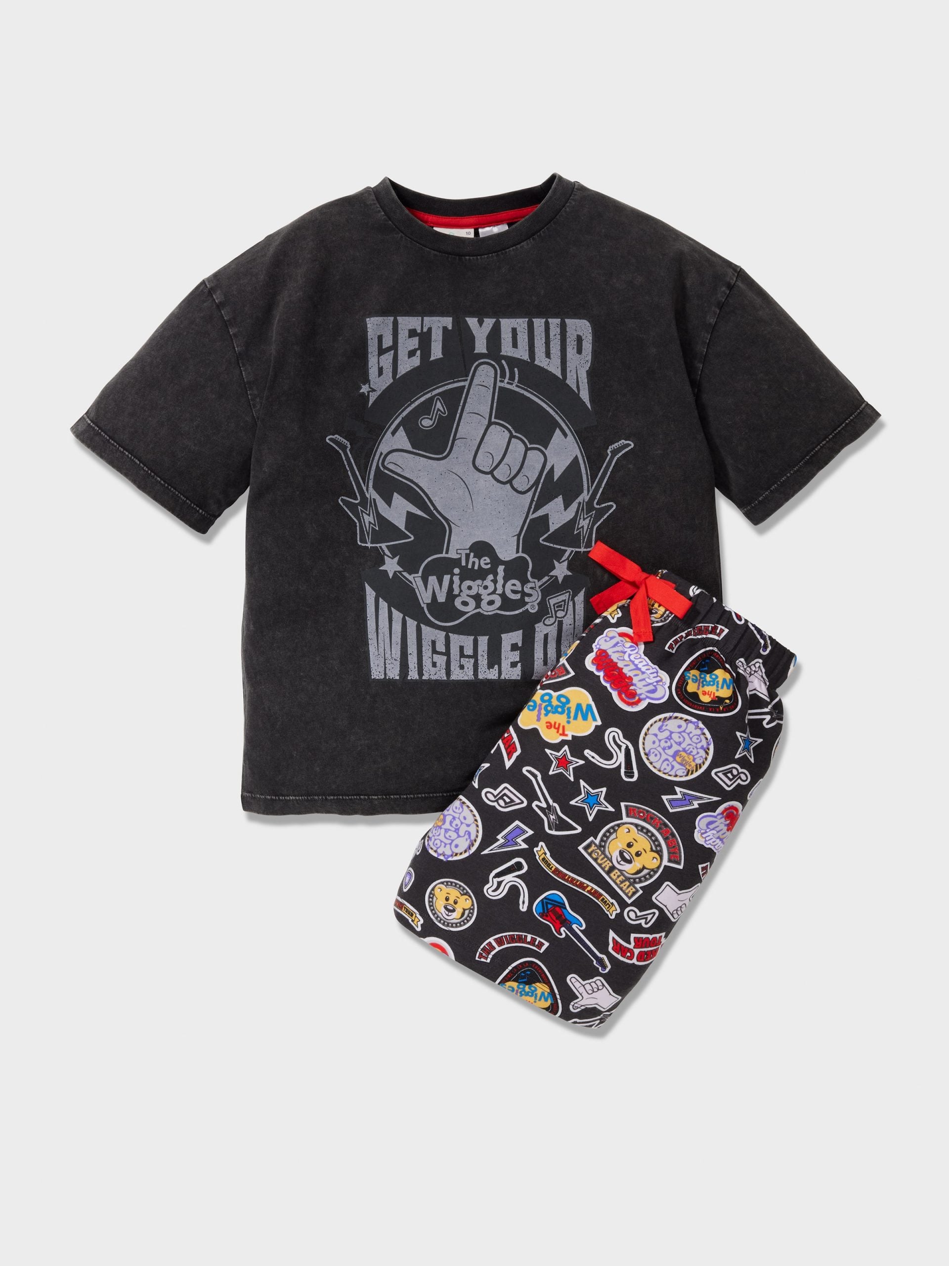 Boys The Wiggles Tour Short Pj Set Multi image 0