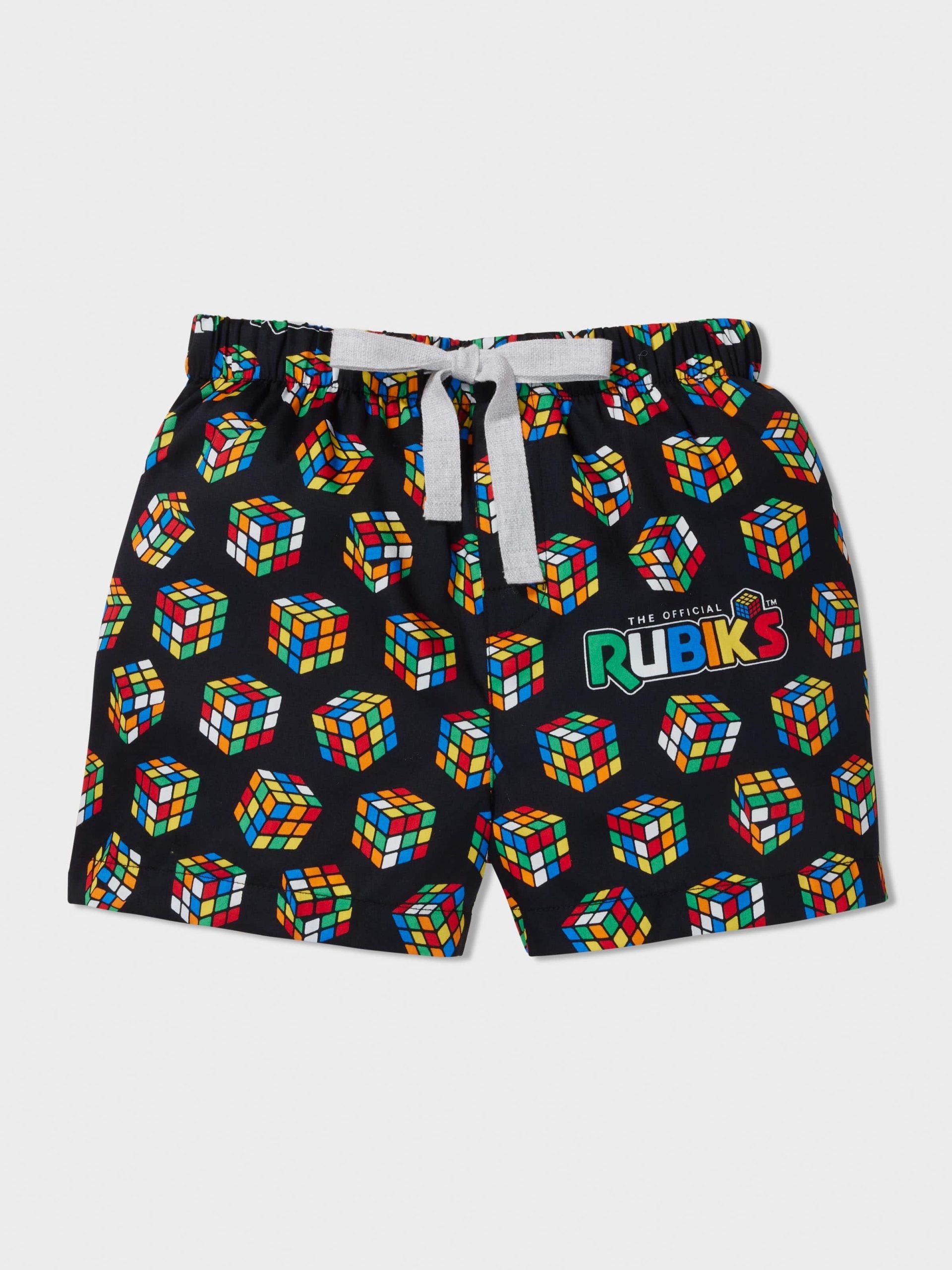 Jnr Boys Rubiks Cube Pj Short multi image 0