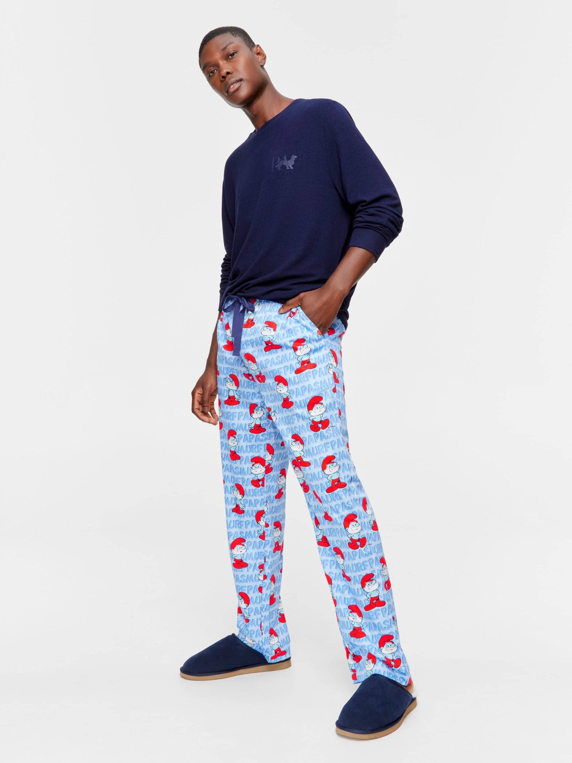 Papa Smurf Classic Pj Pant multi image 0