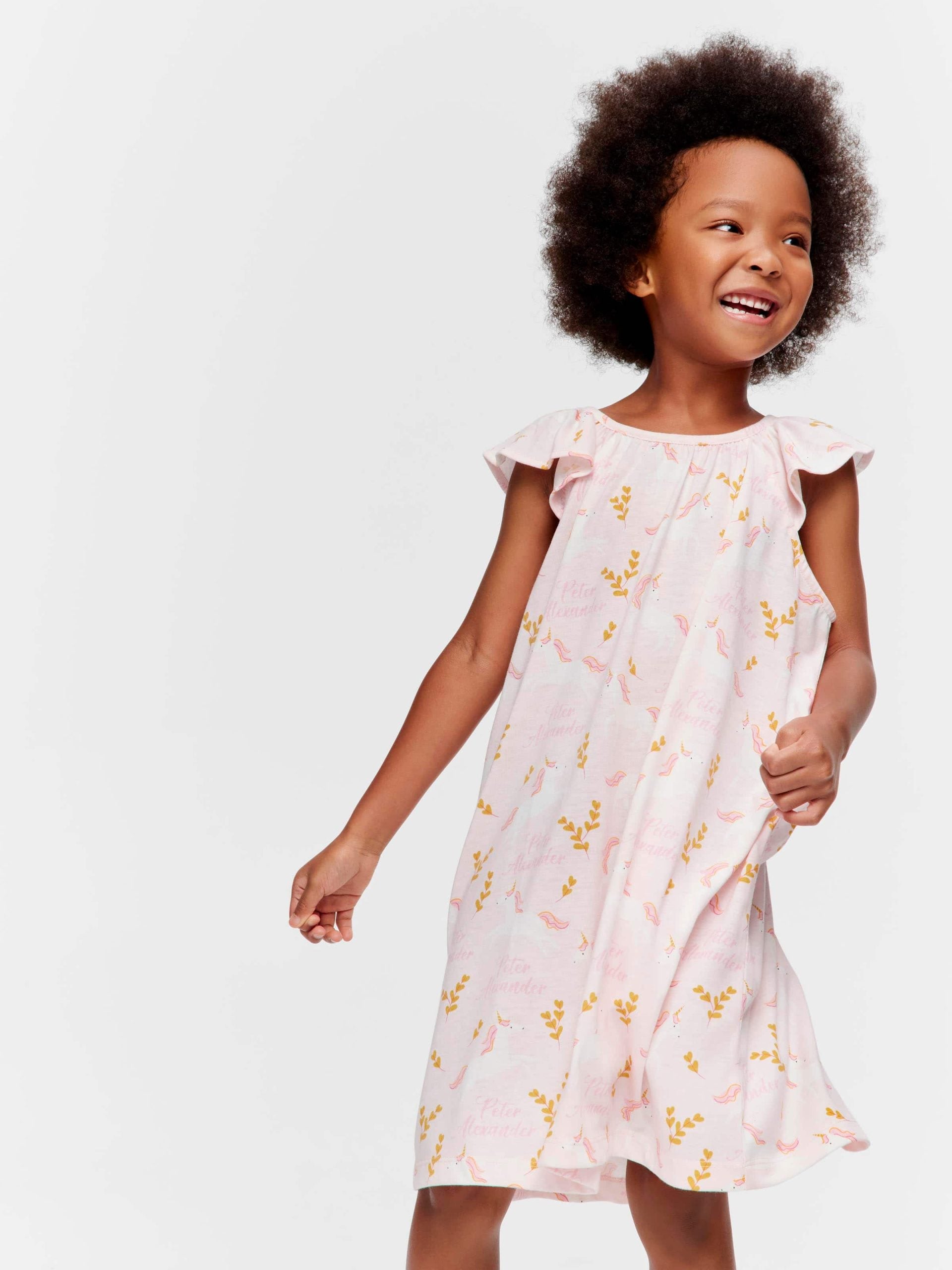 Jnr Girl Unicorn Nightie pink image 1
