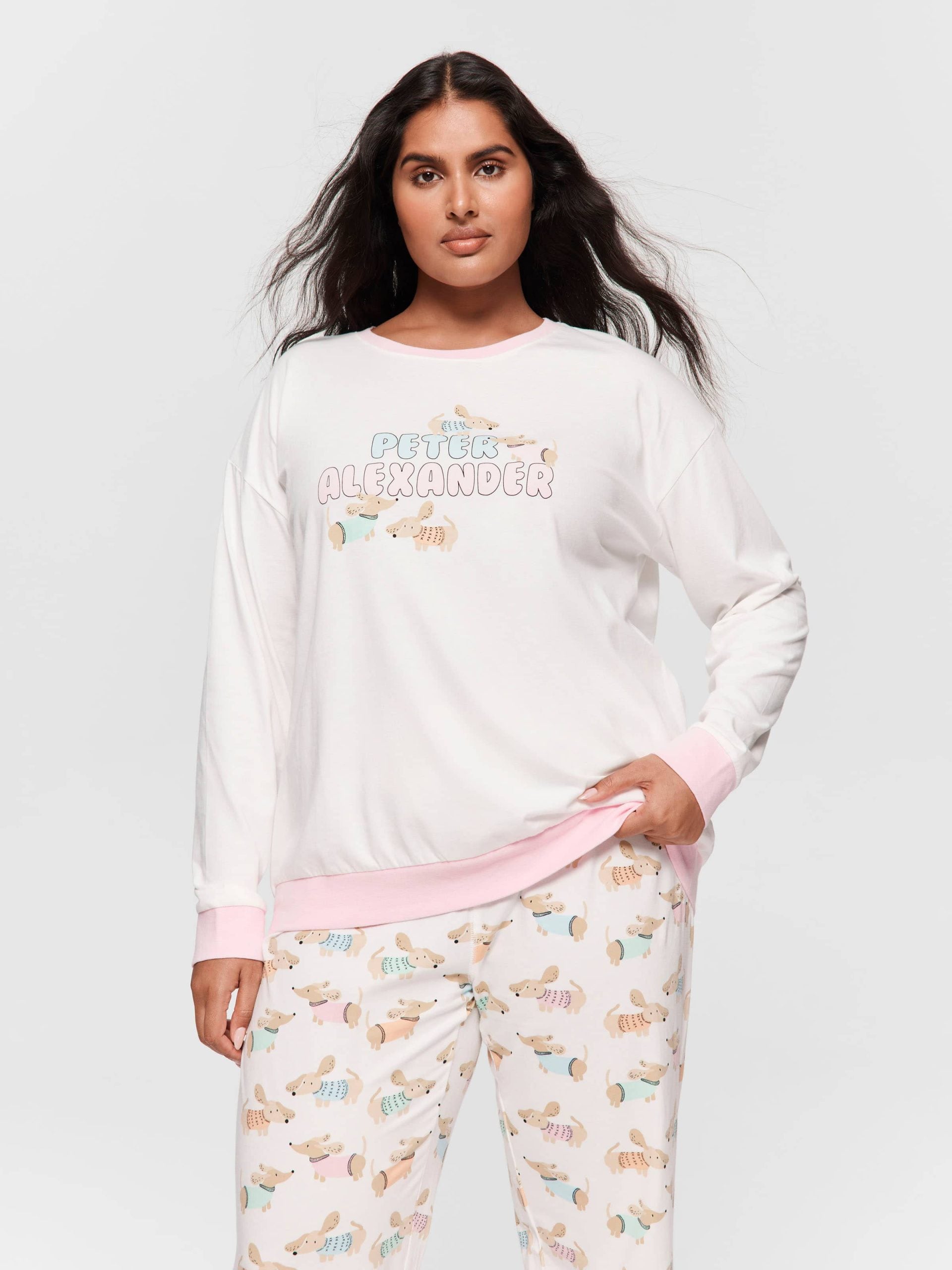 P.A. Plus Colourful Dog Logo Sweater Multi image 1