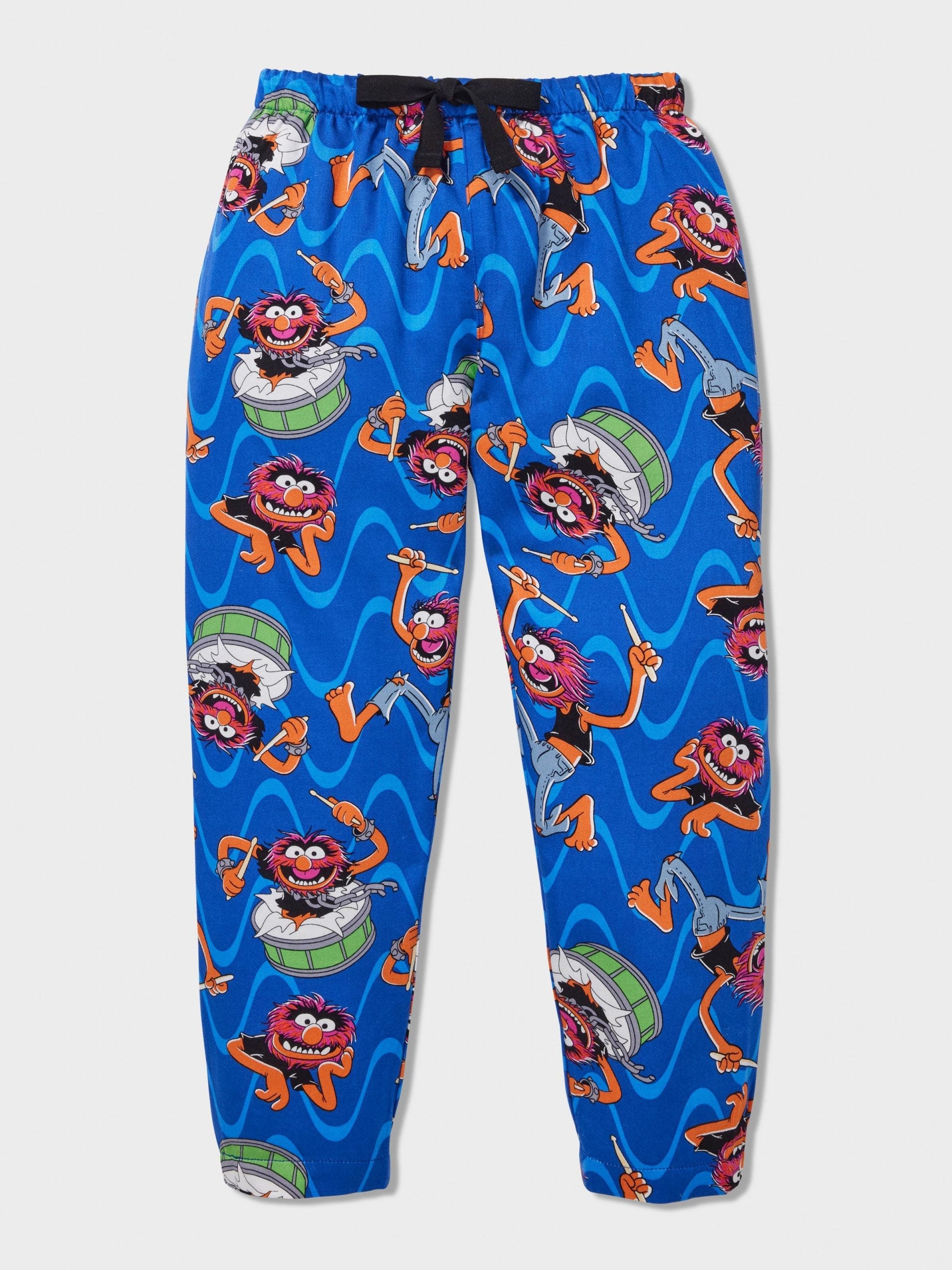 Boys Animal Muppet Long Pj Set multi image 3