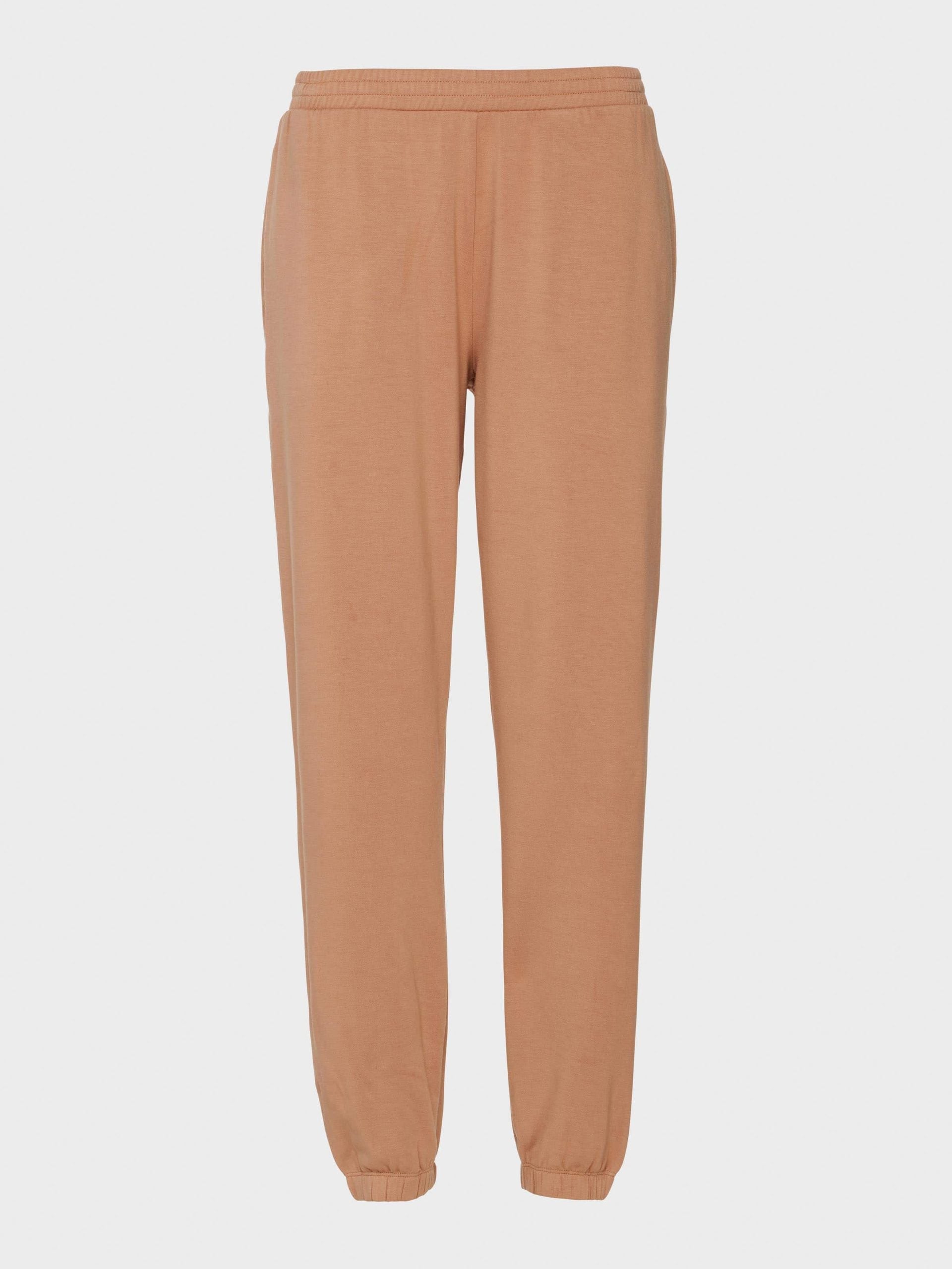 Teddy Fleece Track Pj Pant brown image 3