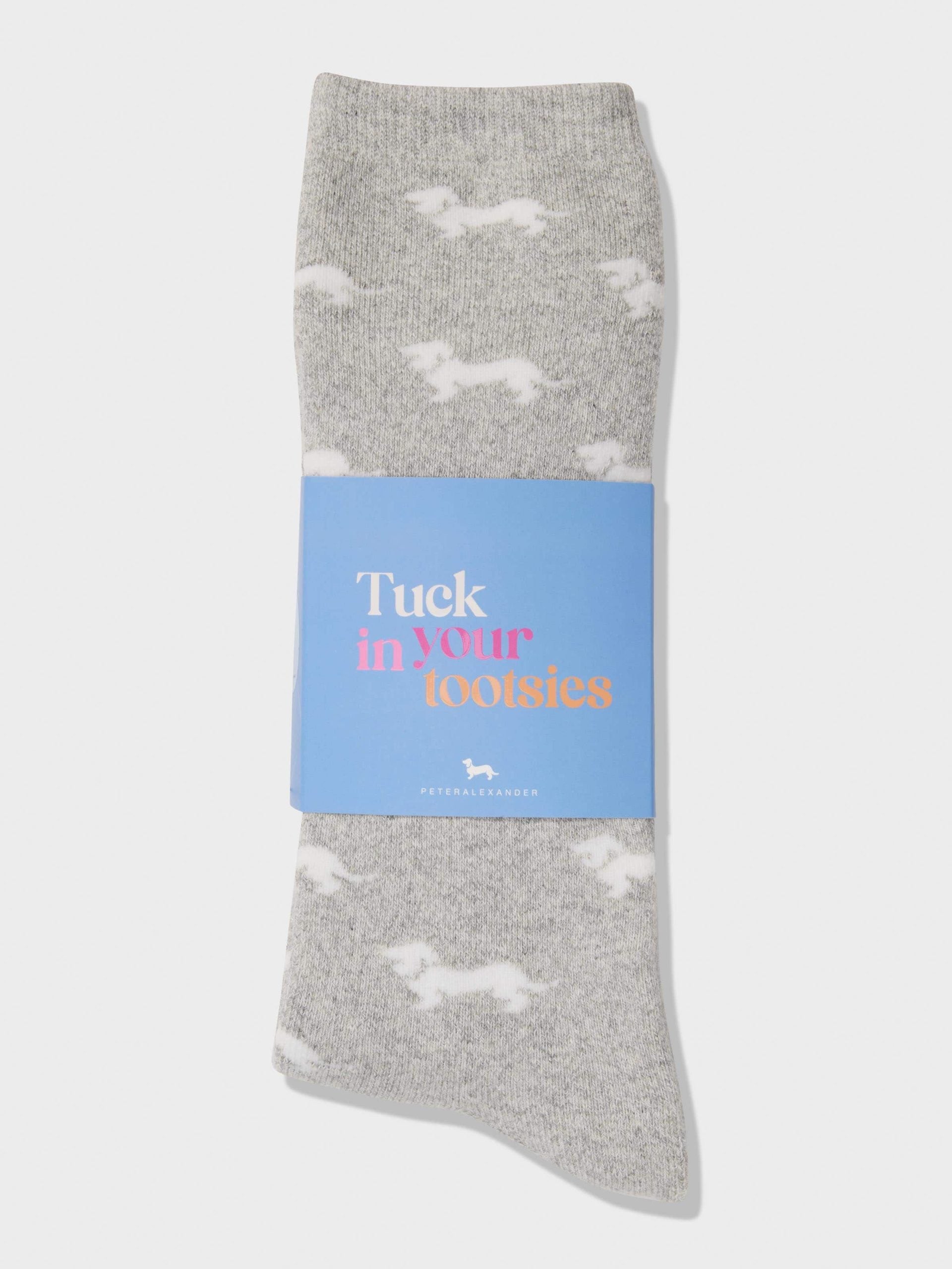 Penny Cushion Sock greymarle image 3