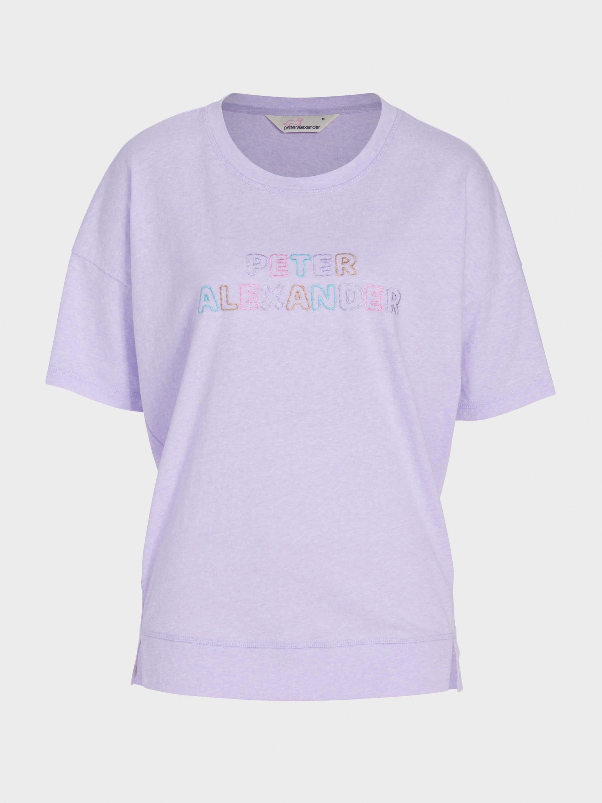 Lilac Peter Alexander Logo Tee lilac image 3