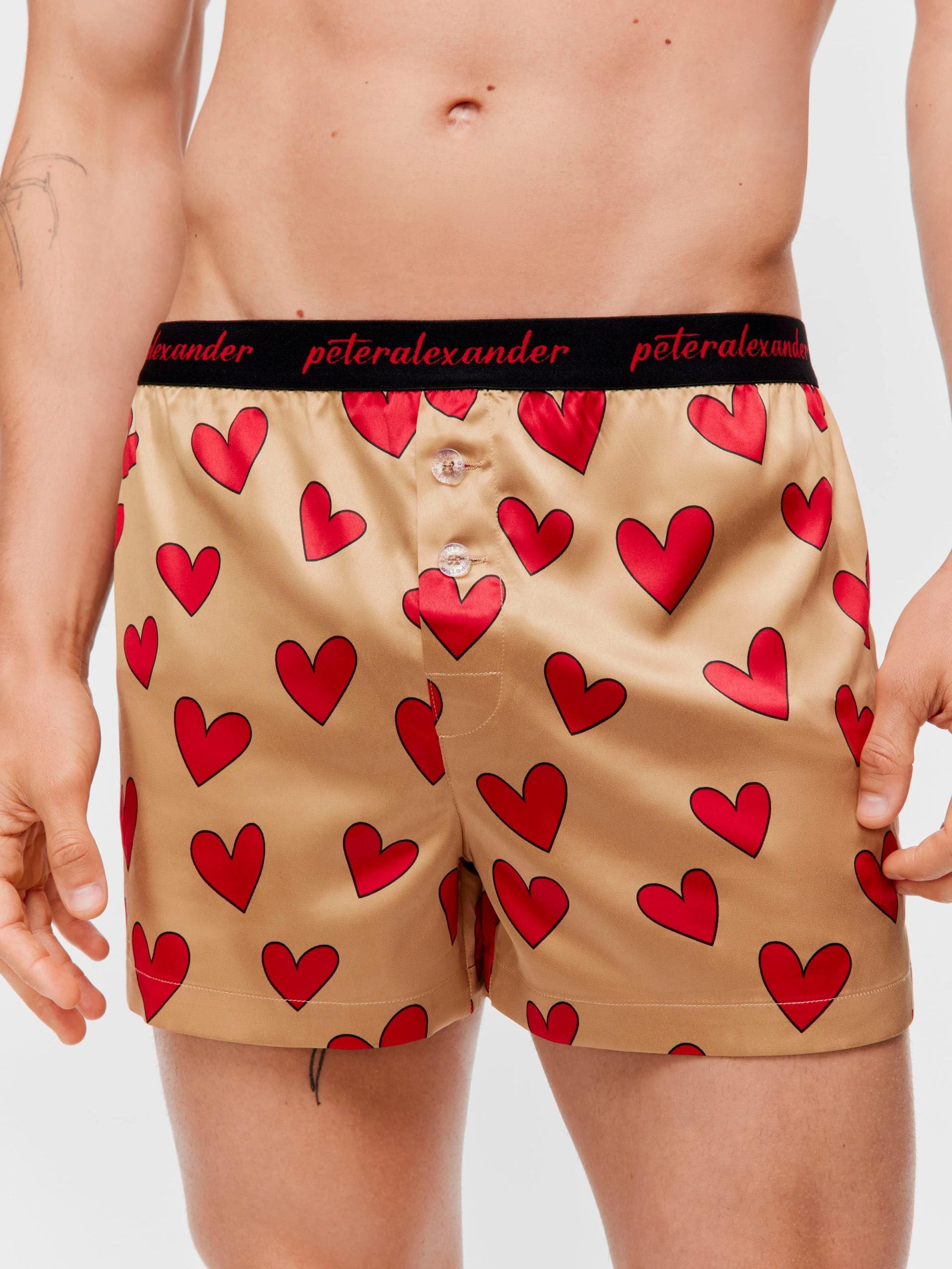 Satin Heart Boxer Short multi image 2
