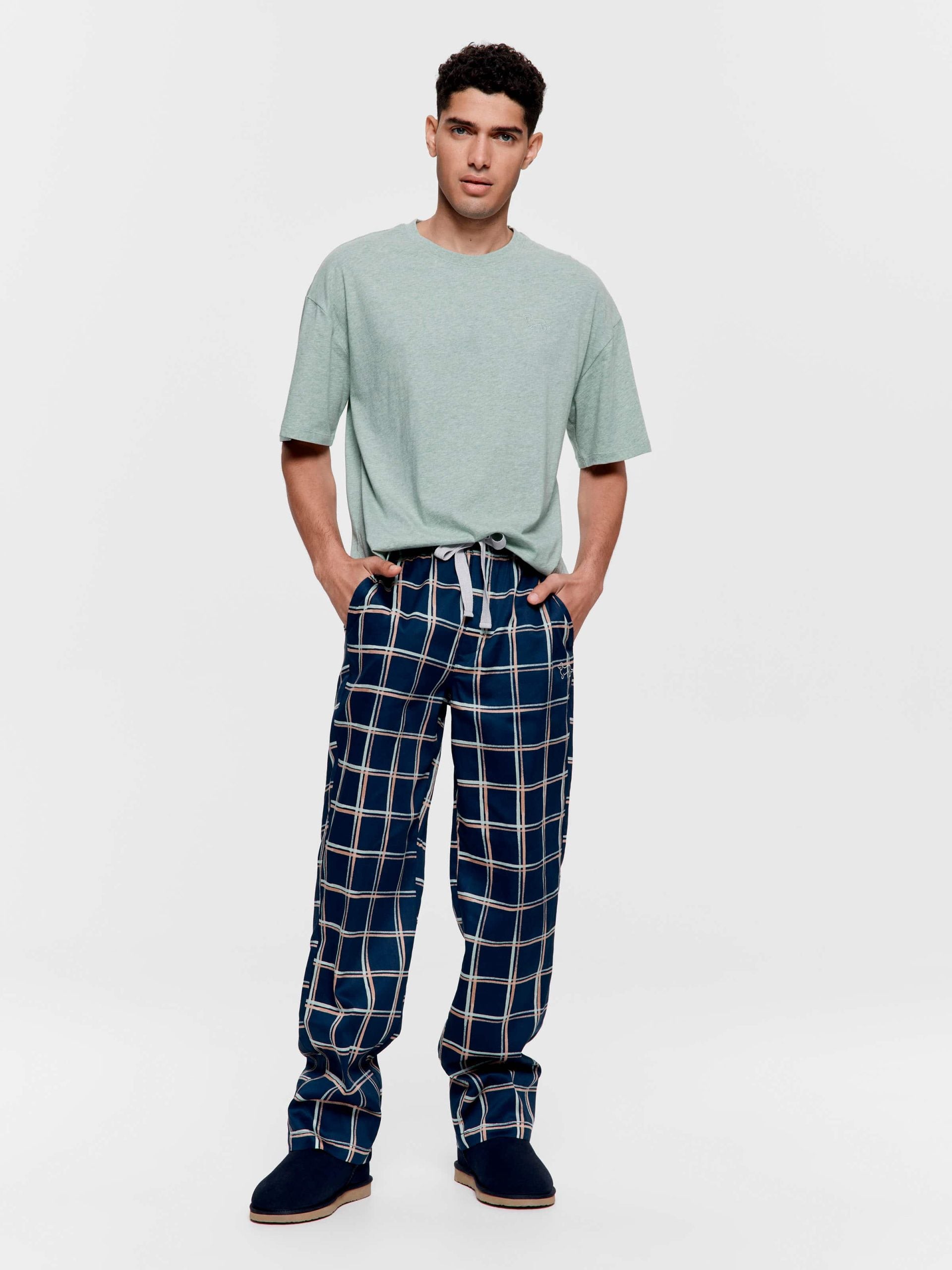 Windowpane Classic Pj Pant multi image 1