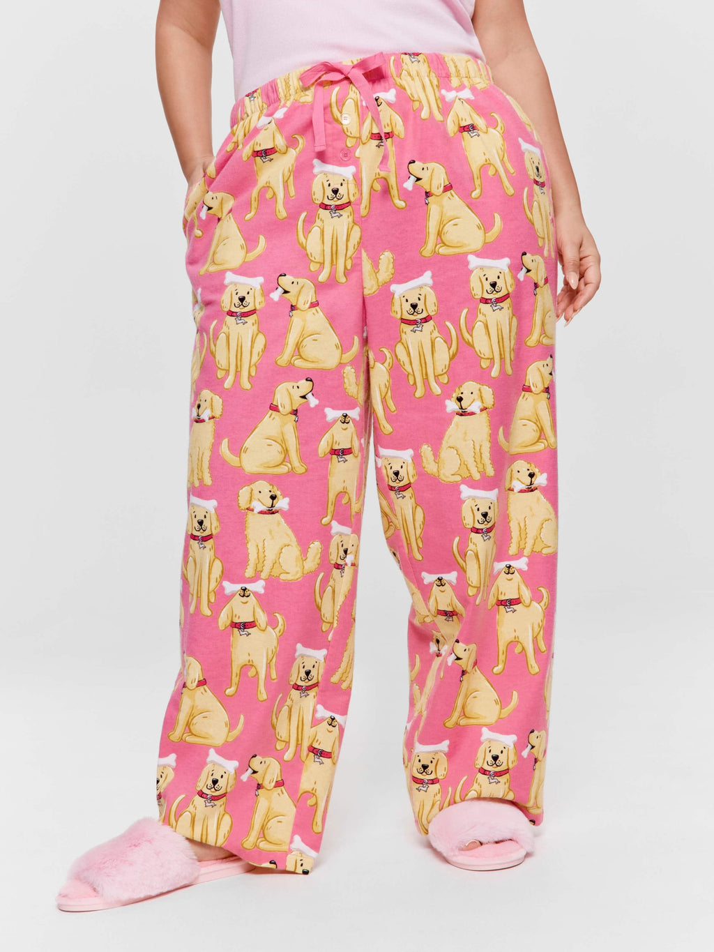 P.A. Plus Dog N Bone Classic Flannelette Pj Pant Multi image 2