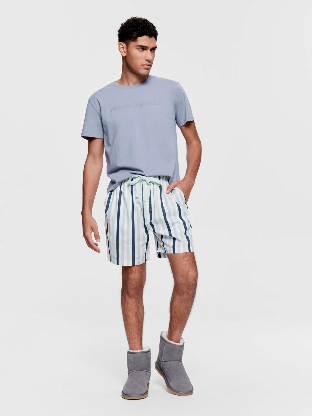Multi Stripe Mid Short multi image 2