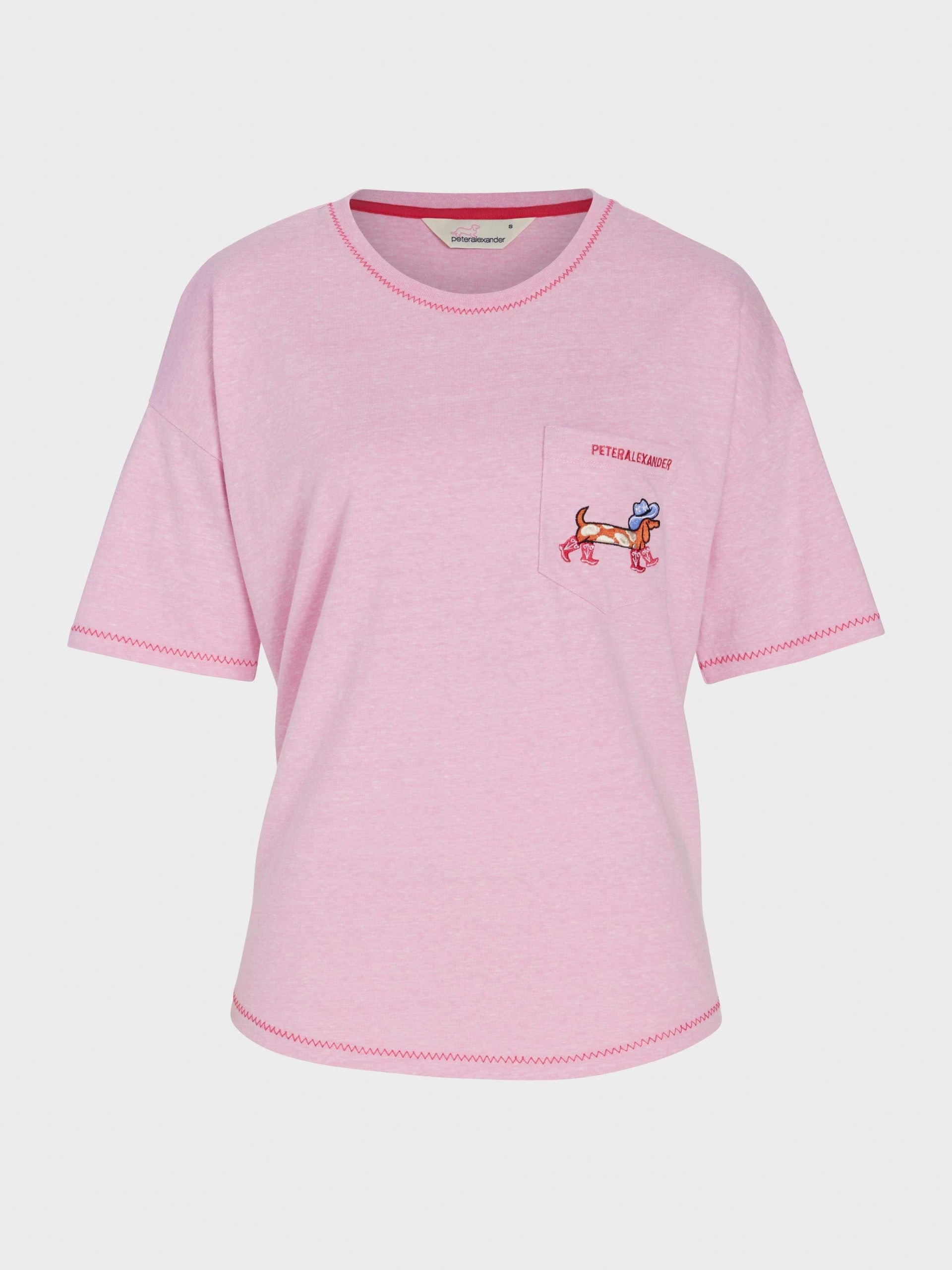 Cowdog Tee Pale Pink image 3