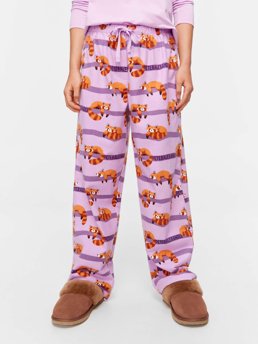 Red Panda Classic Flannelette Pj Pant multi image 2