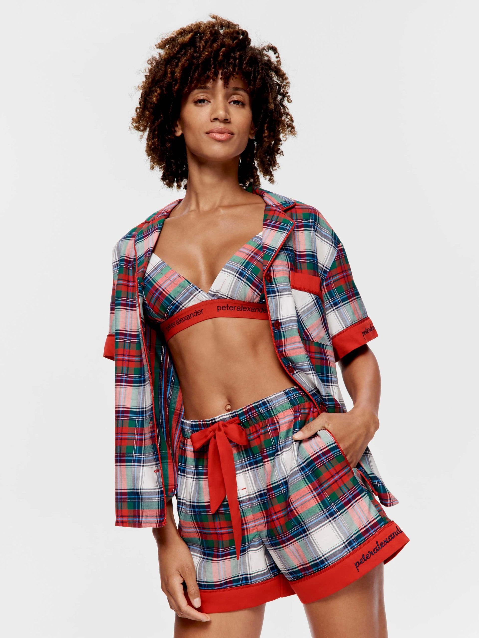 Tartan Mid Tux Short multi image 2