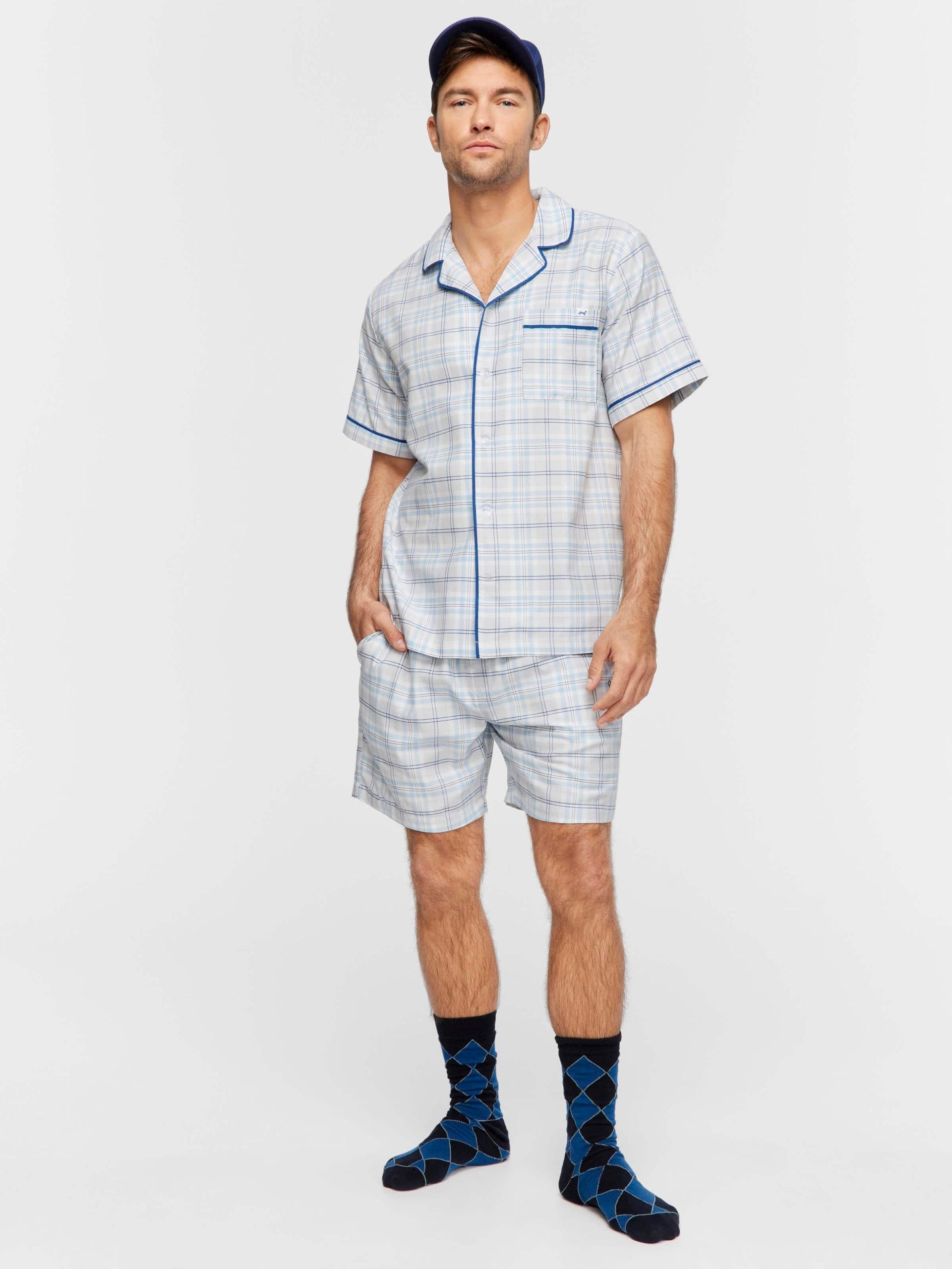 Blue Check Shirt multi image 2