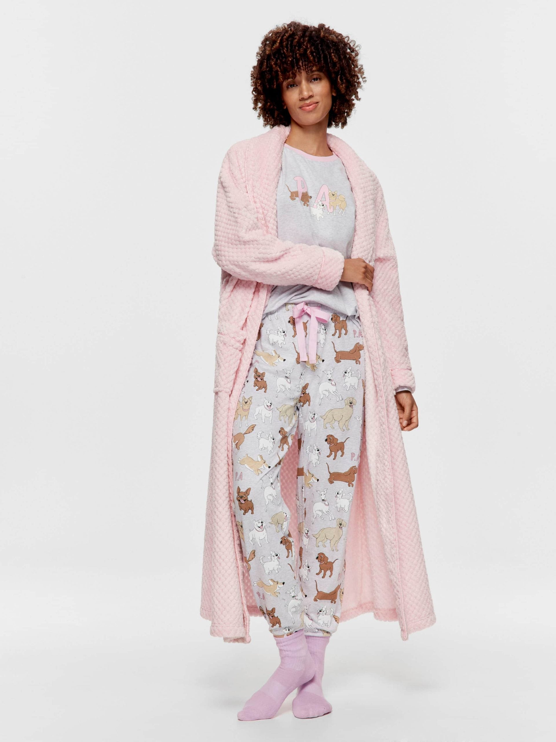 Mixed Dog Pj Pant multi image 1