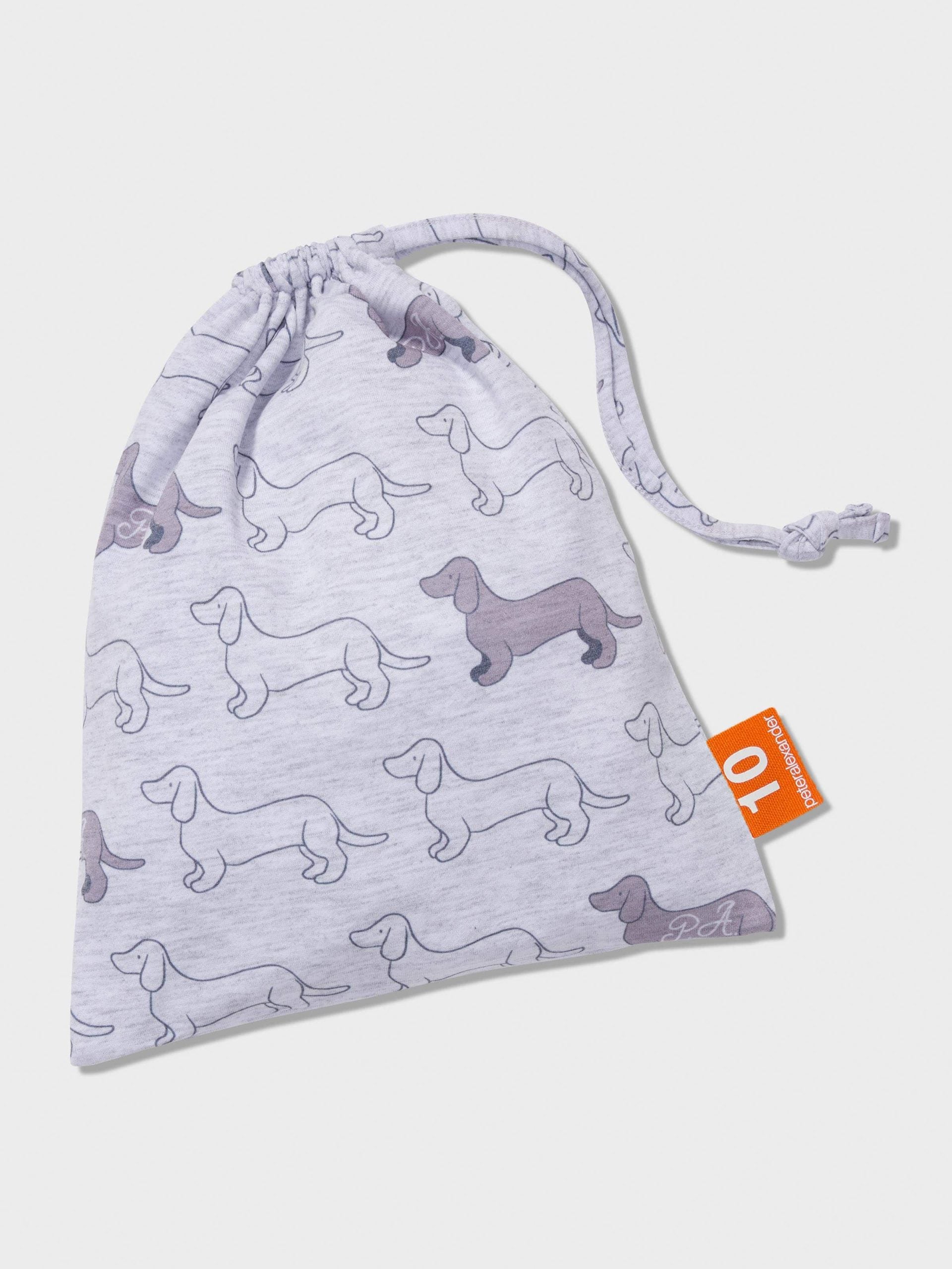 Boys Penny Print Long Track Pj Set greymarle image 3