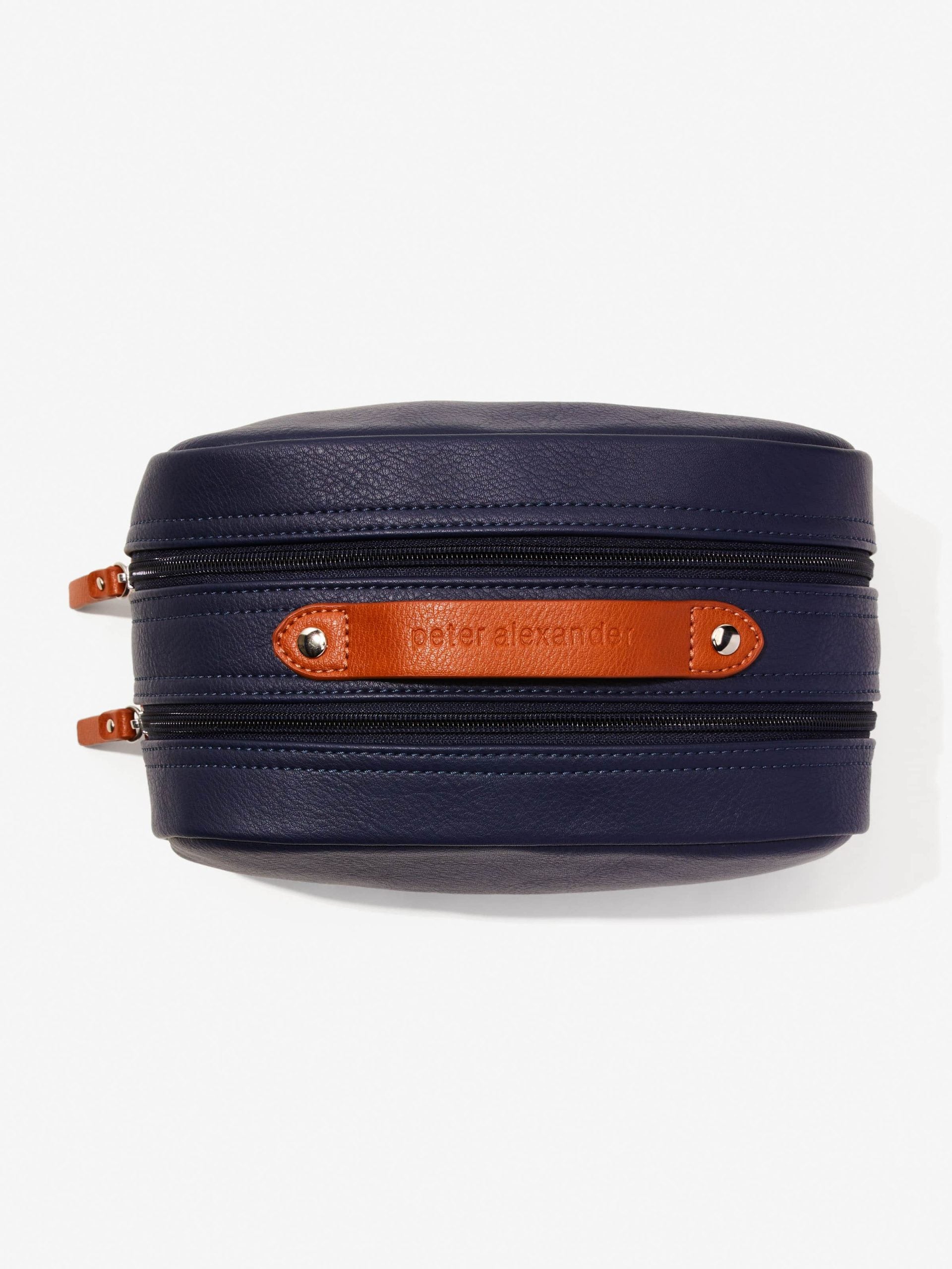 Oxford Blue Wash Bag navy image 1
