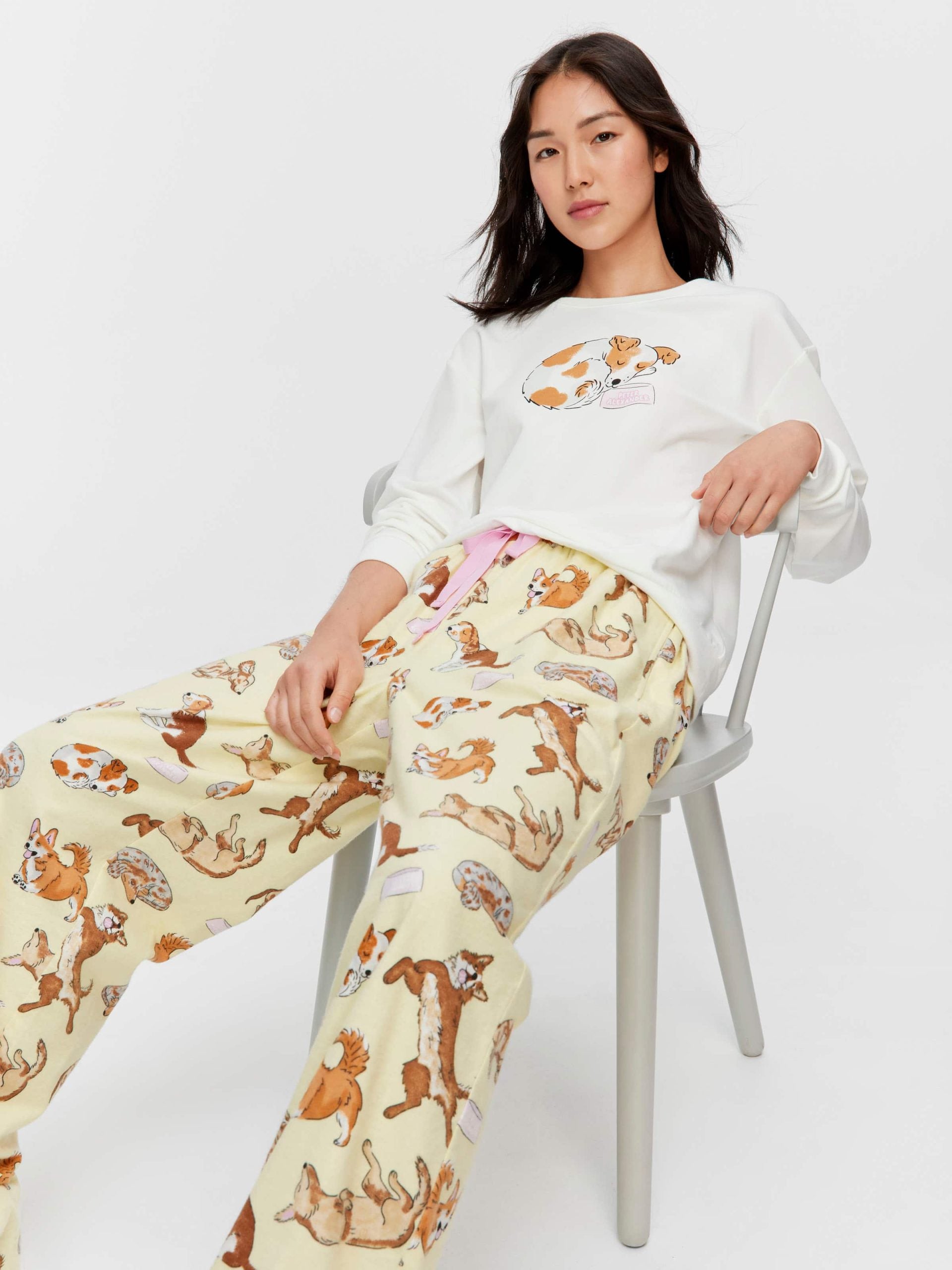 Happy Dogs Flannelette Classic Pj Pant multi image 0
