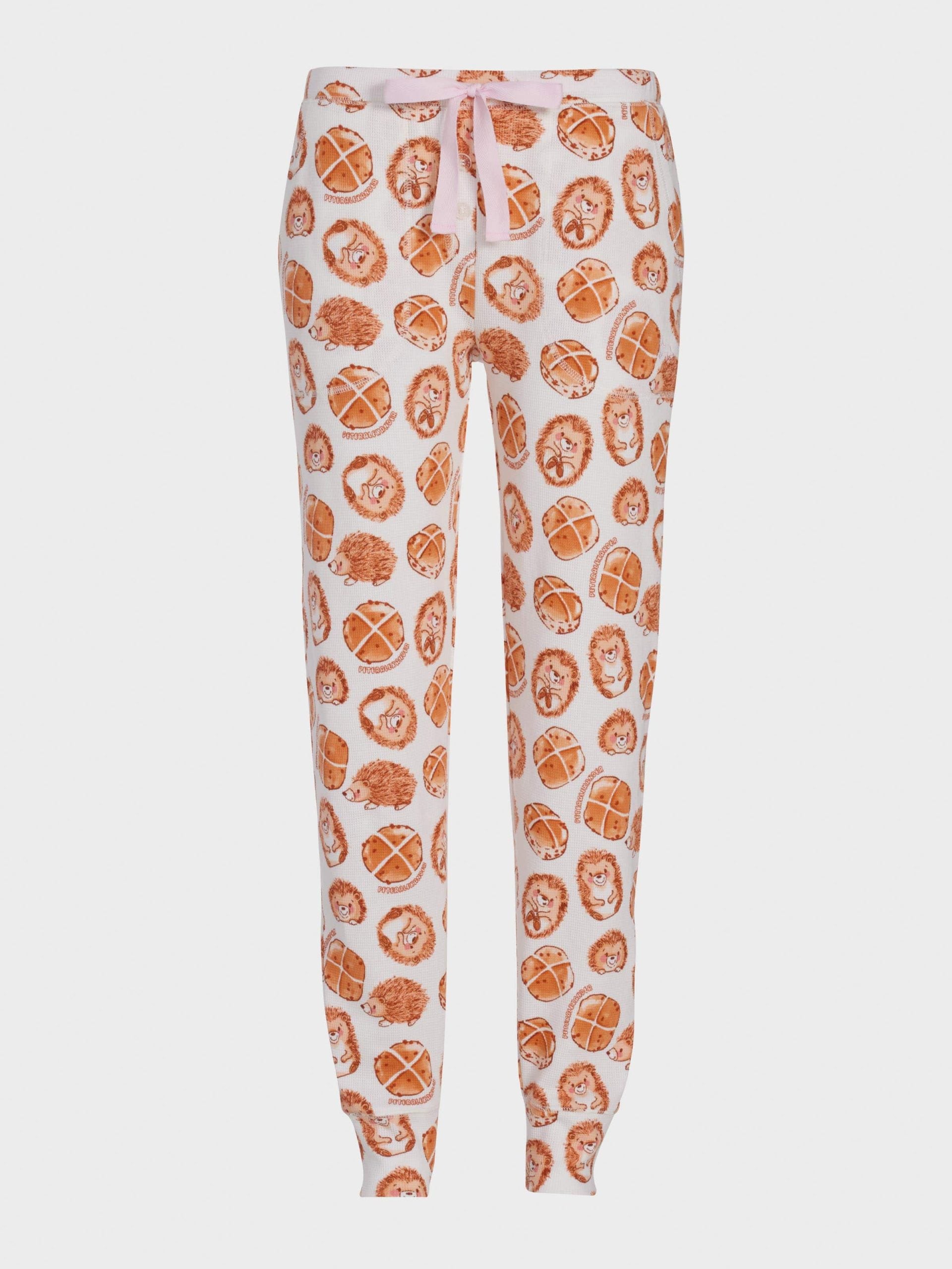 Cute Buns Waffle Easy Pj Pant multi image 3