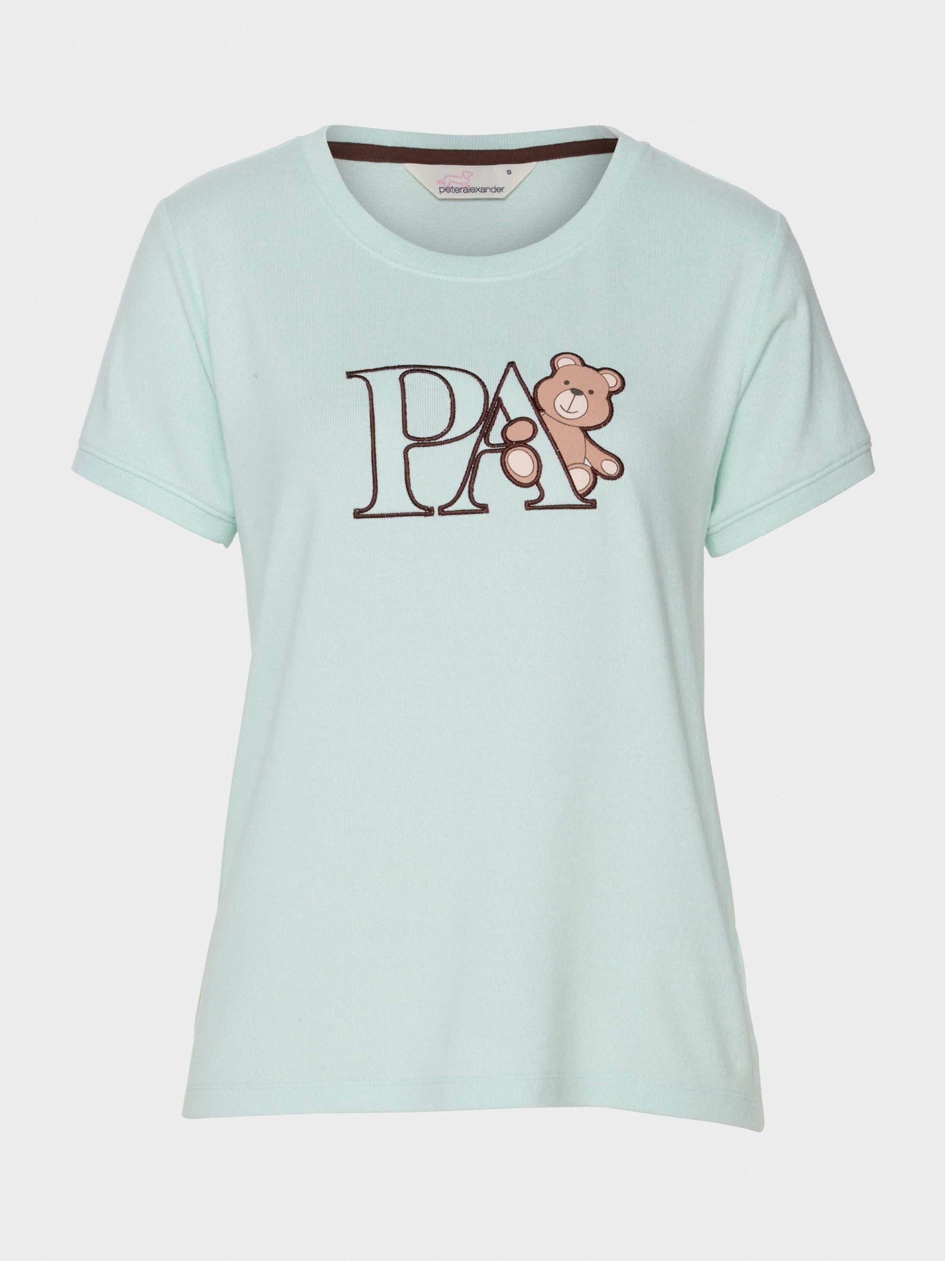 Mint Plush Logo Teddy Tee mint image 3