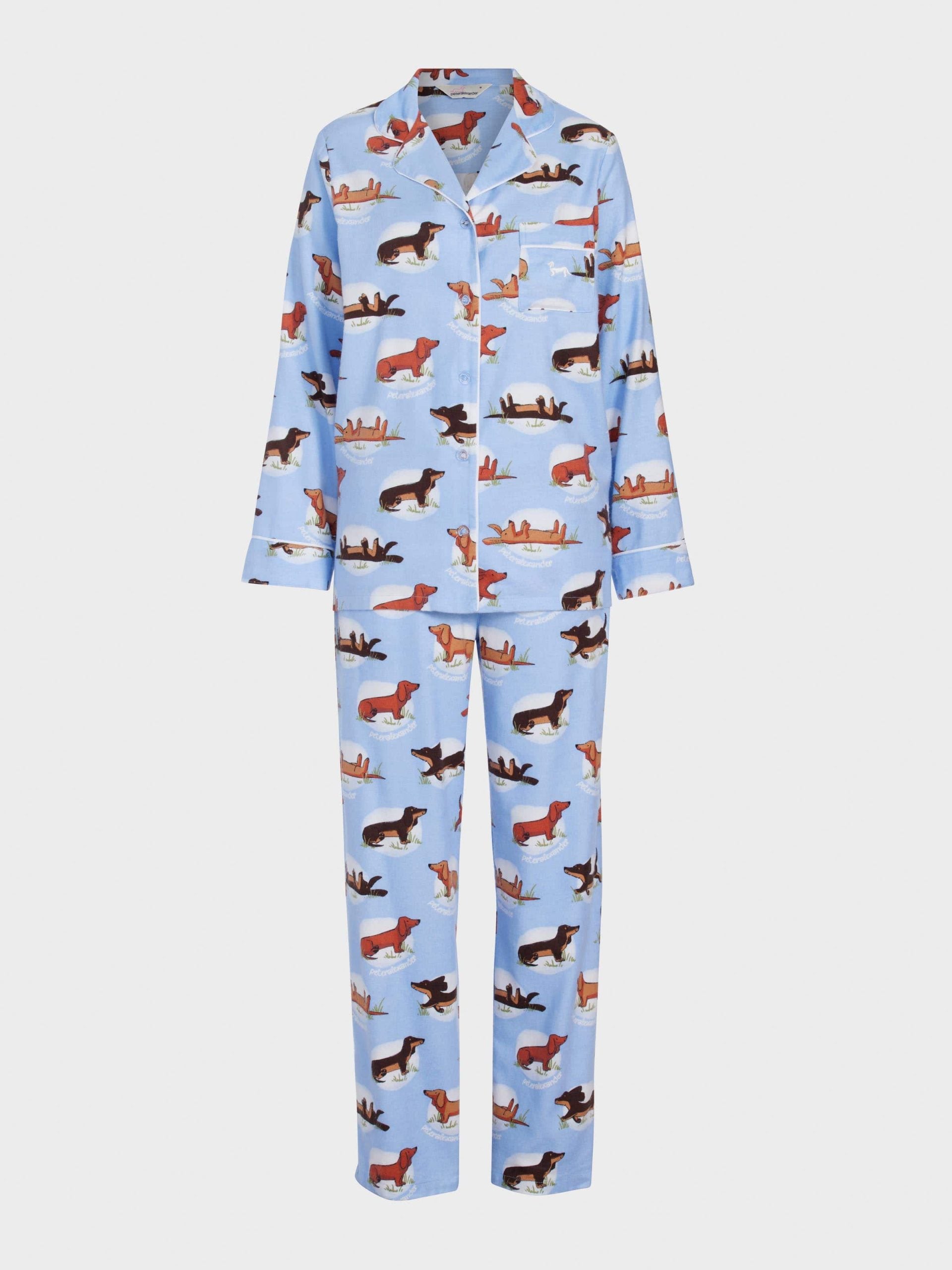 Penny Spot Bamboo Flannelette Long Pj Set Multi image 4