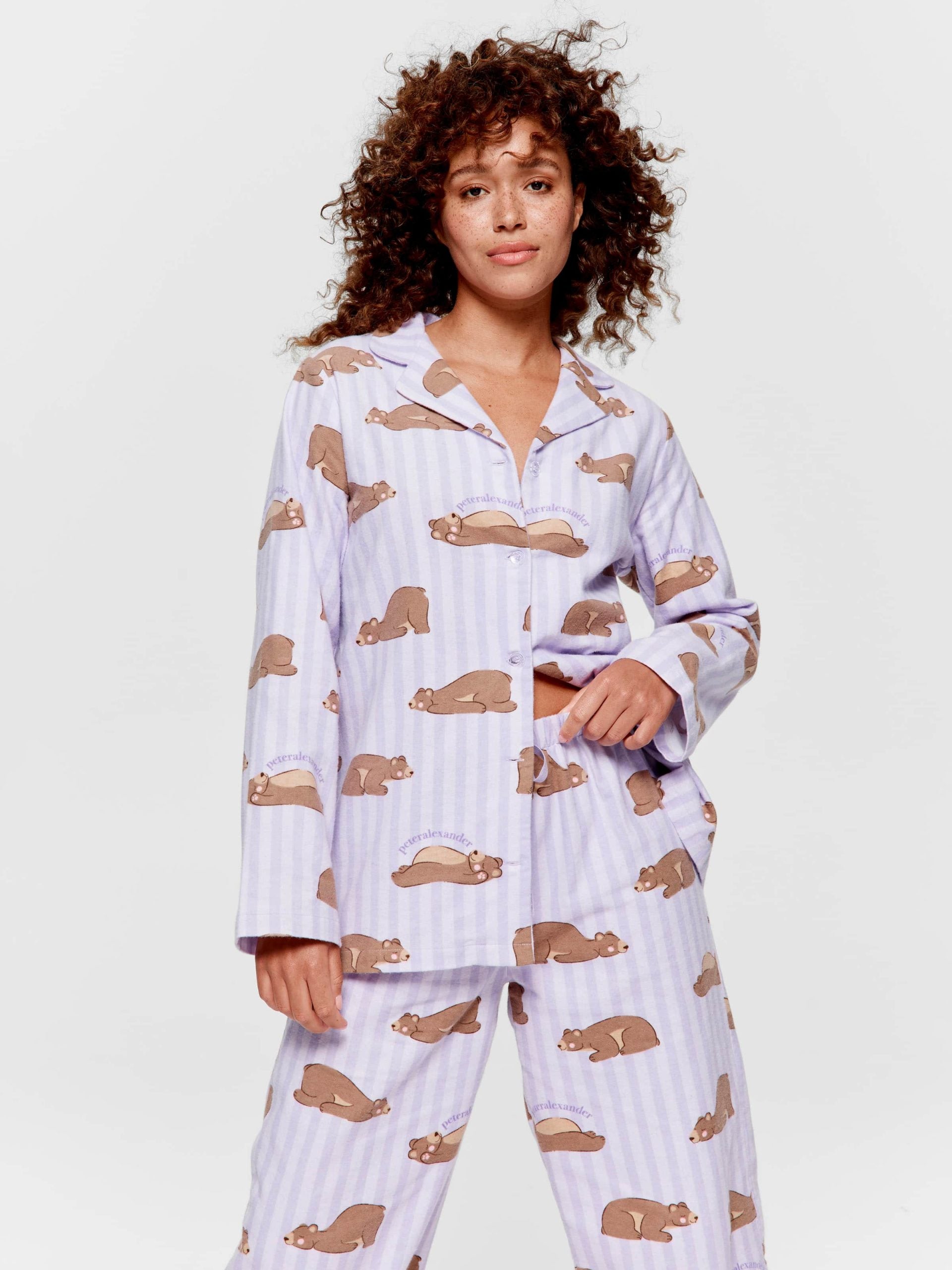 Sleepy Bear Classic Flannelette Pj Set multi image 0