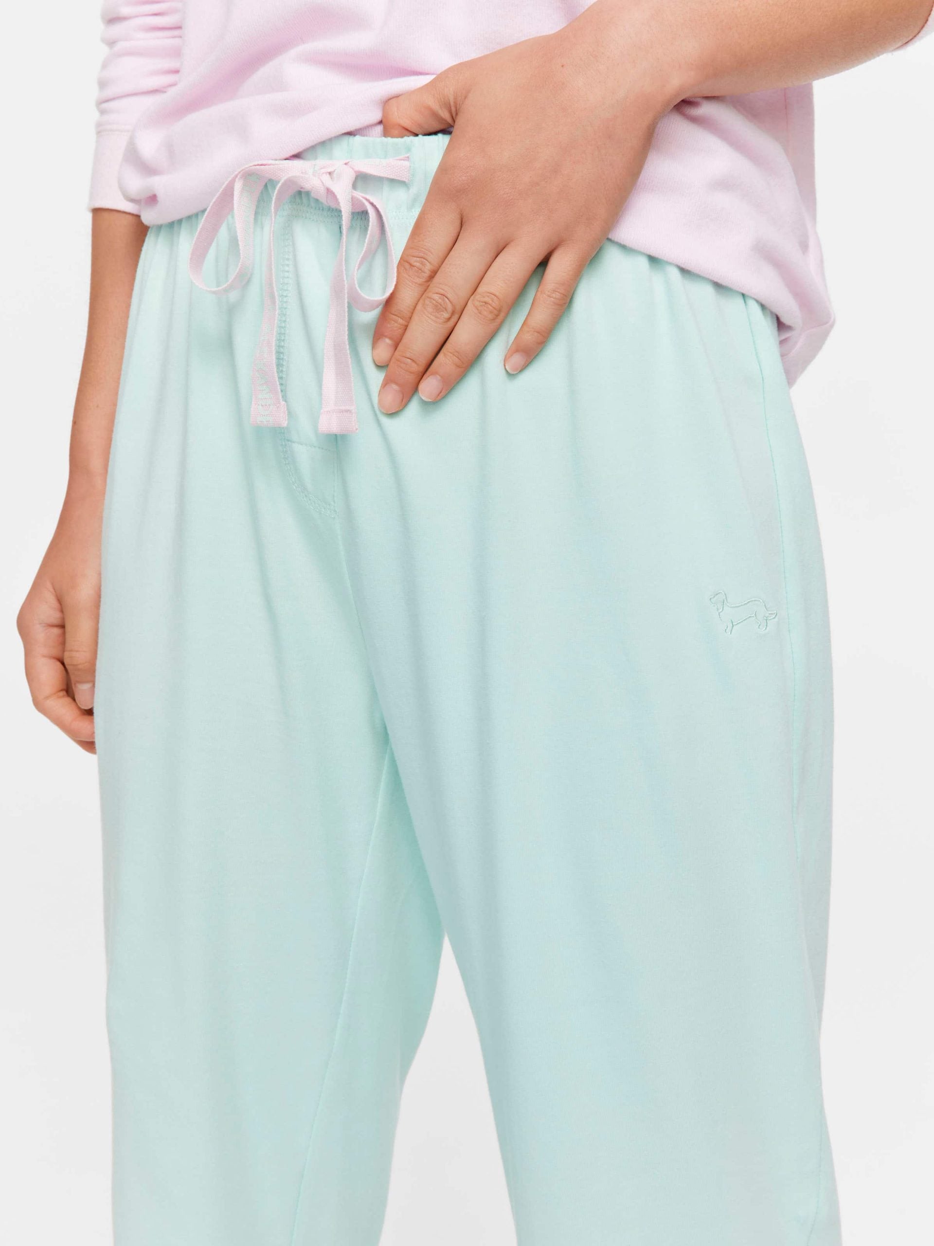 Mint Straight Leg Pj Pant mint image 1