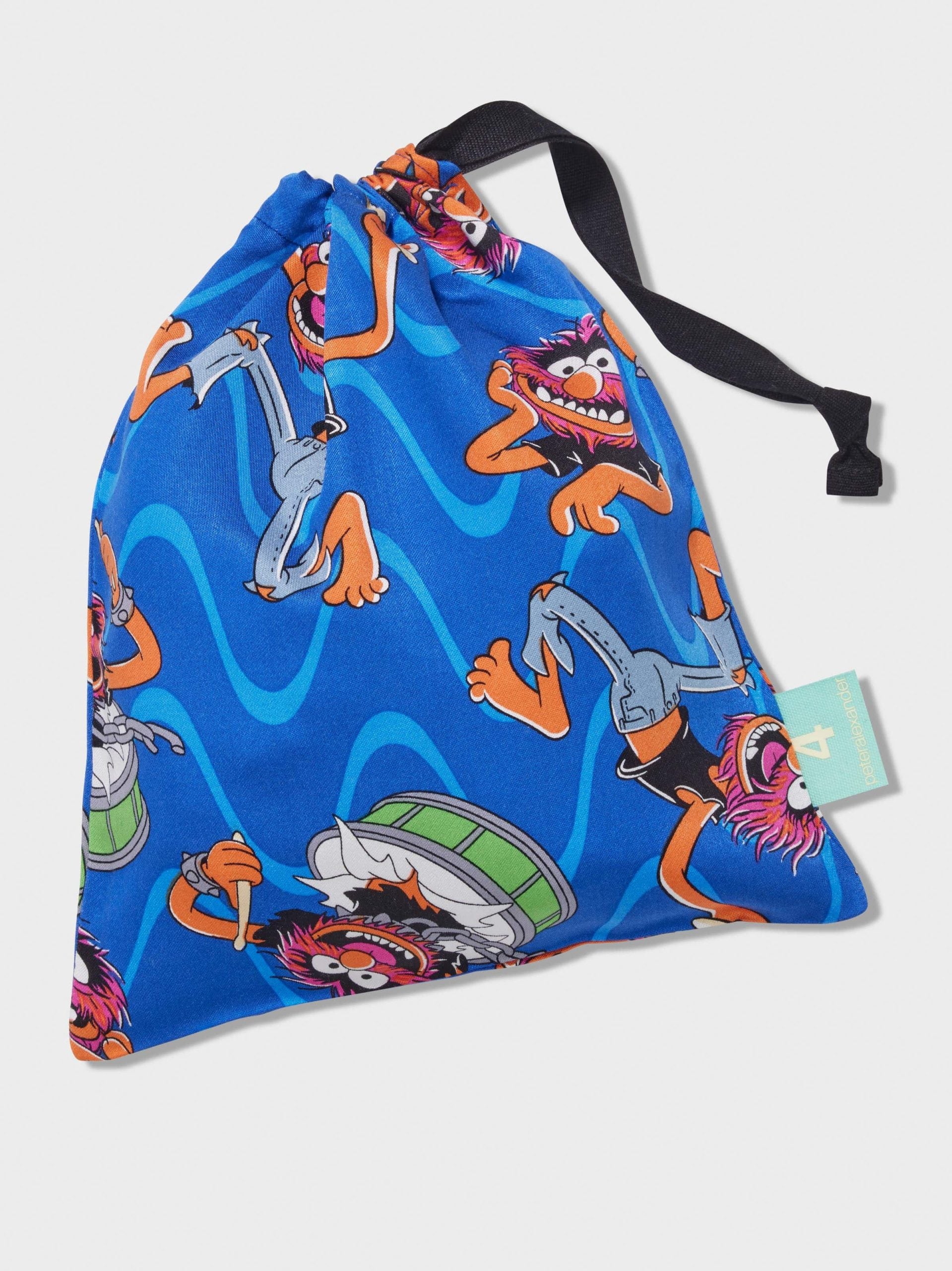 Jnr Boys Animal Muppet Long Pj Set multi image 3