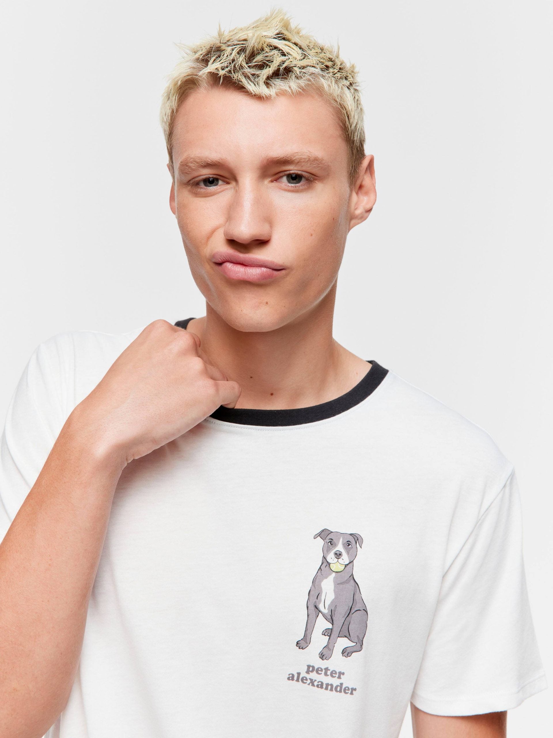 Staffy Tee white image 0