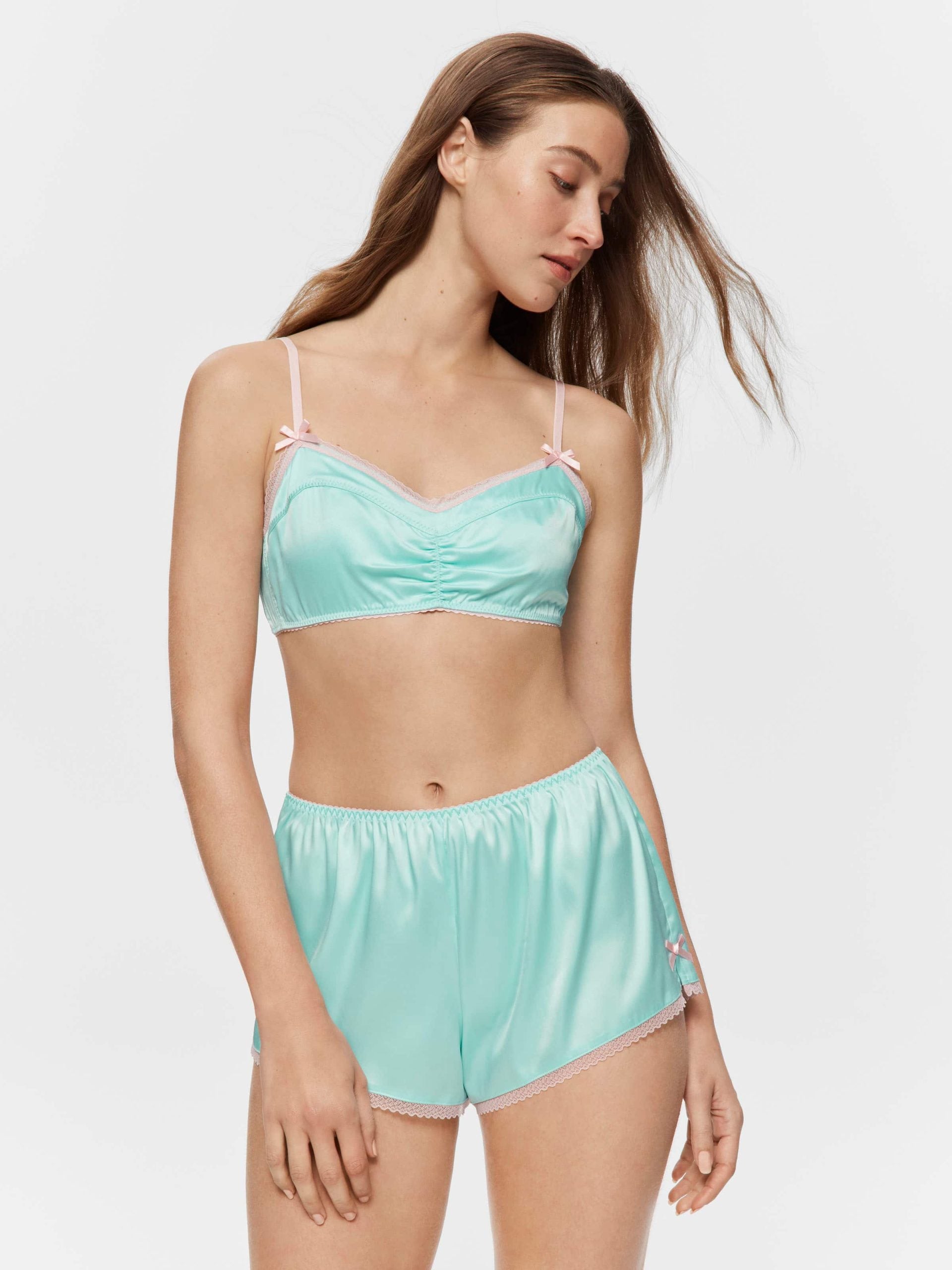 Satin Bralette multi image 2