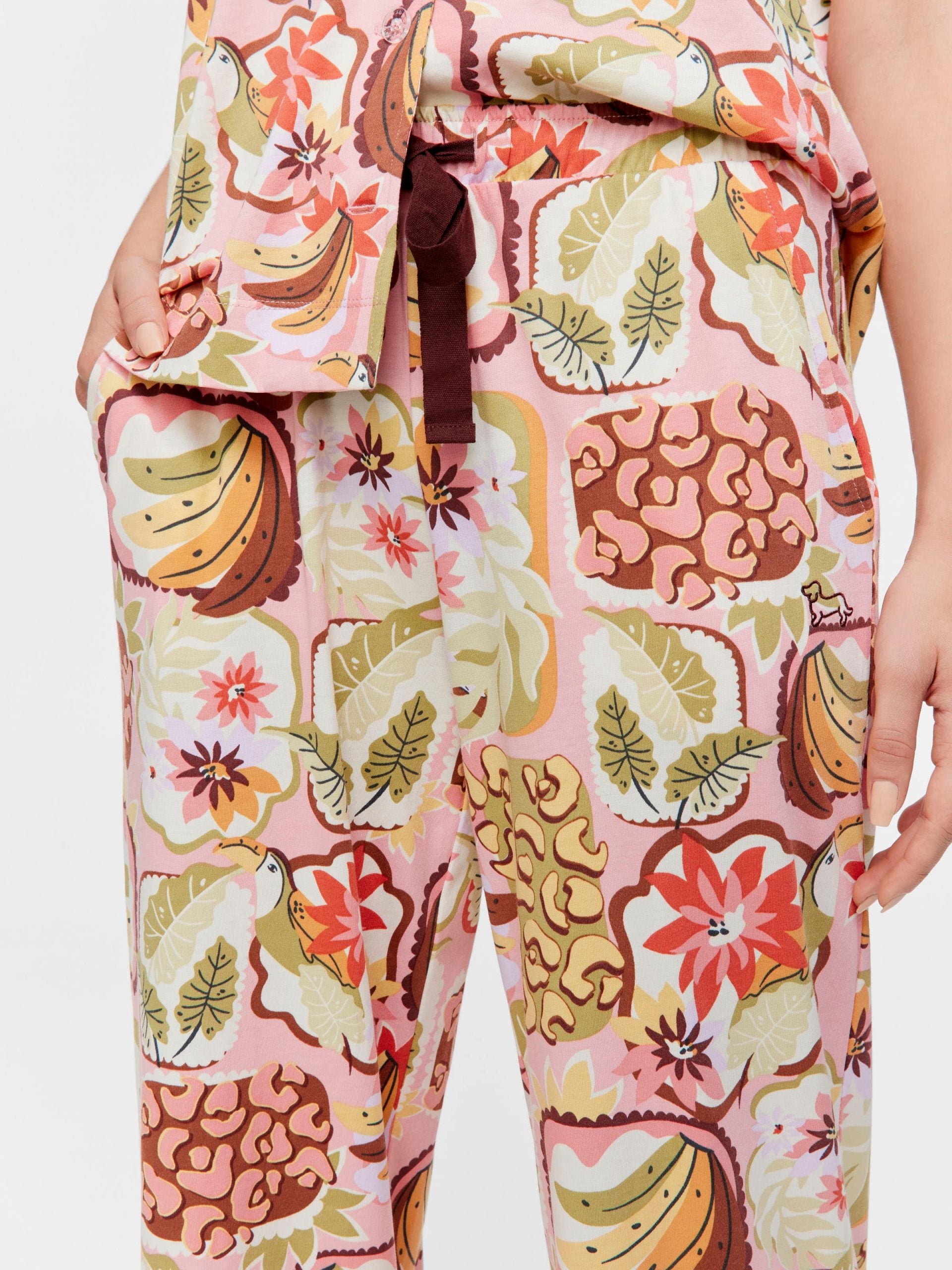 Banana Wide Leg Pj Pant multi image 2