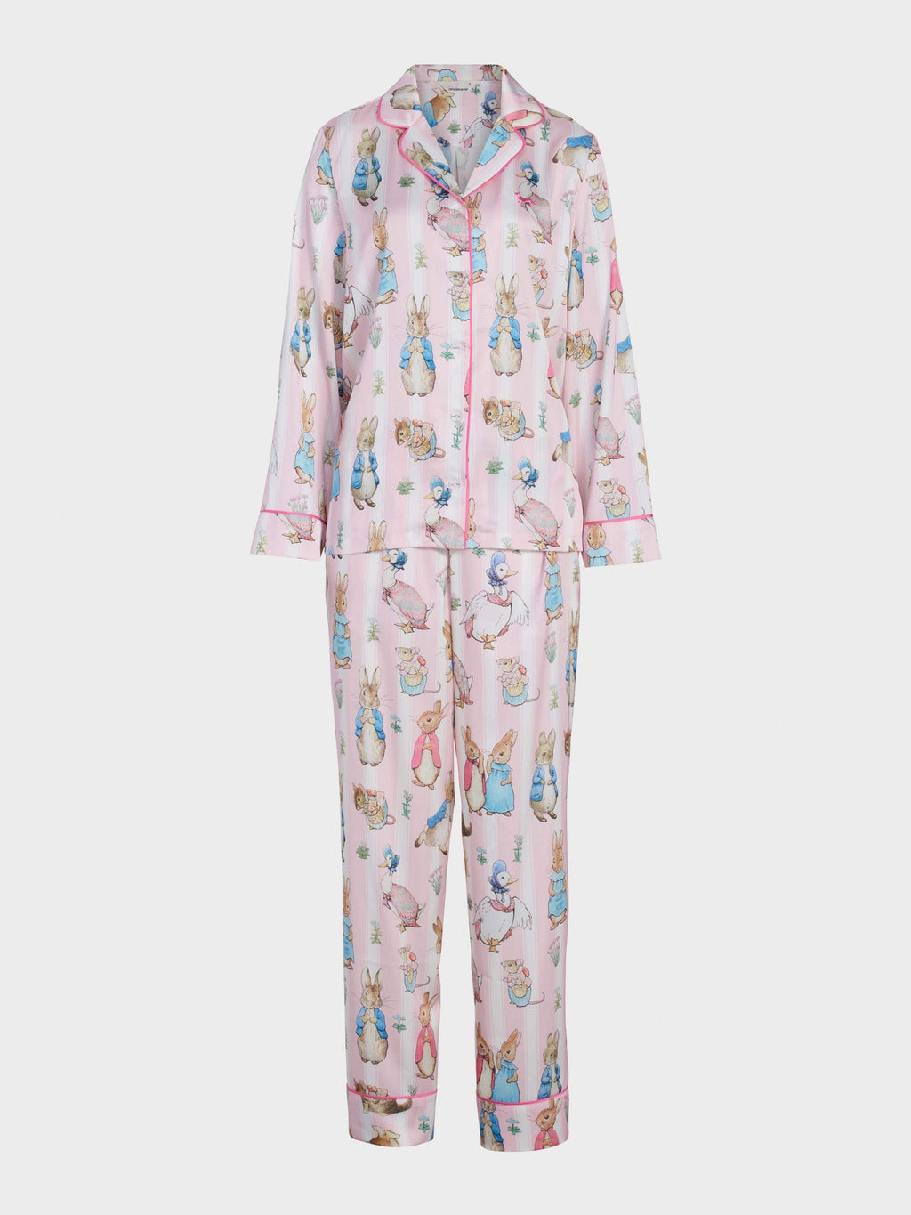 Peter Rabbit Satin Long Sleeve Pj Set multi image 4