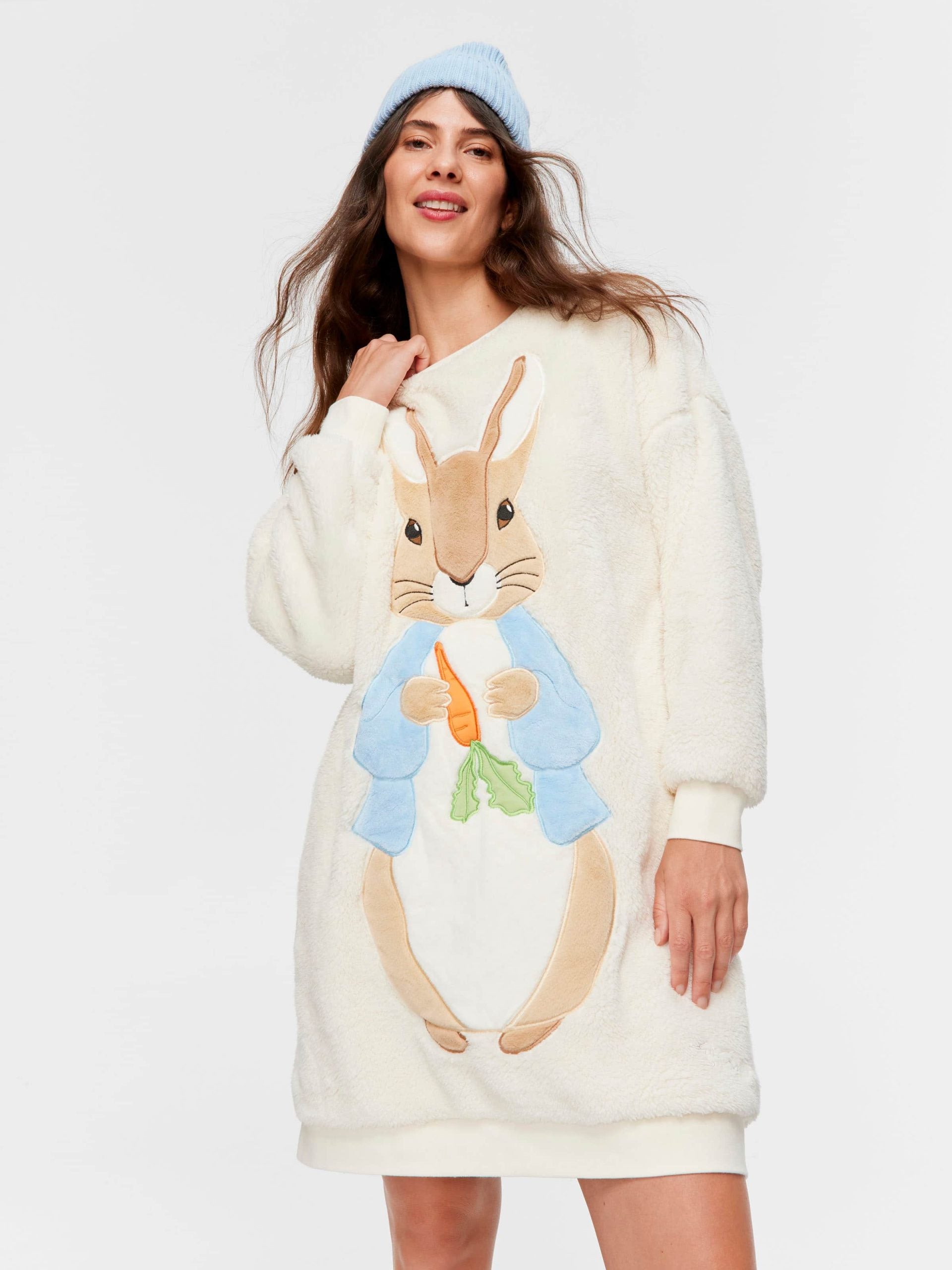 Peter Rabbit Fleece Sweater Nightie multi image 0