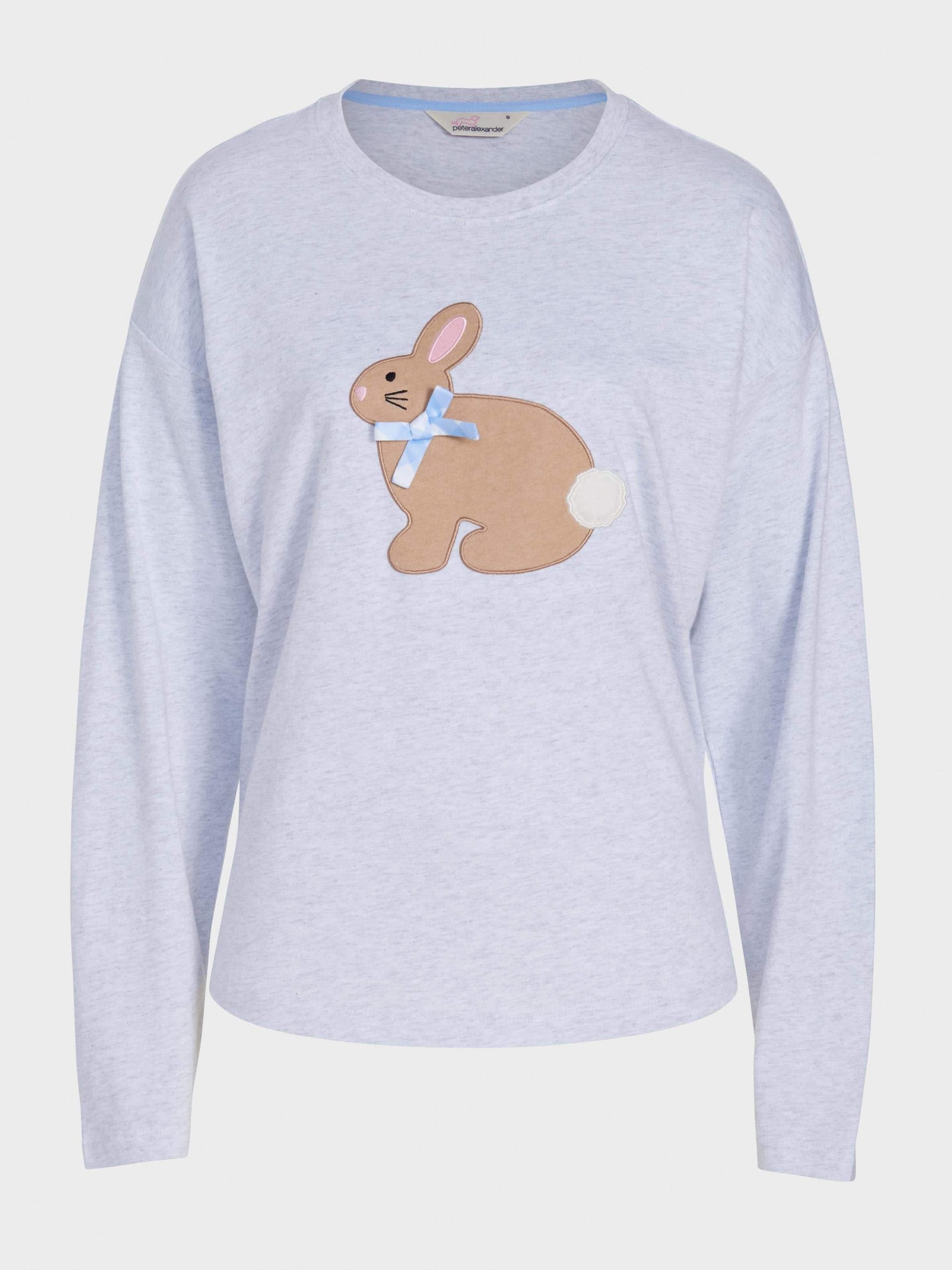 Crafty Bunny Long Sleeve Top greymarle image 3