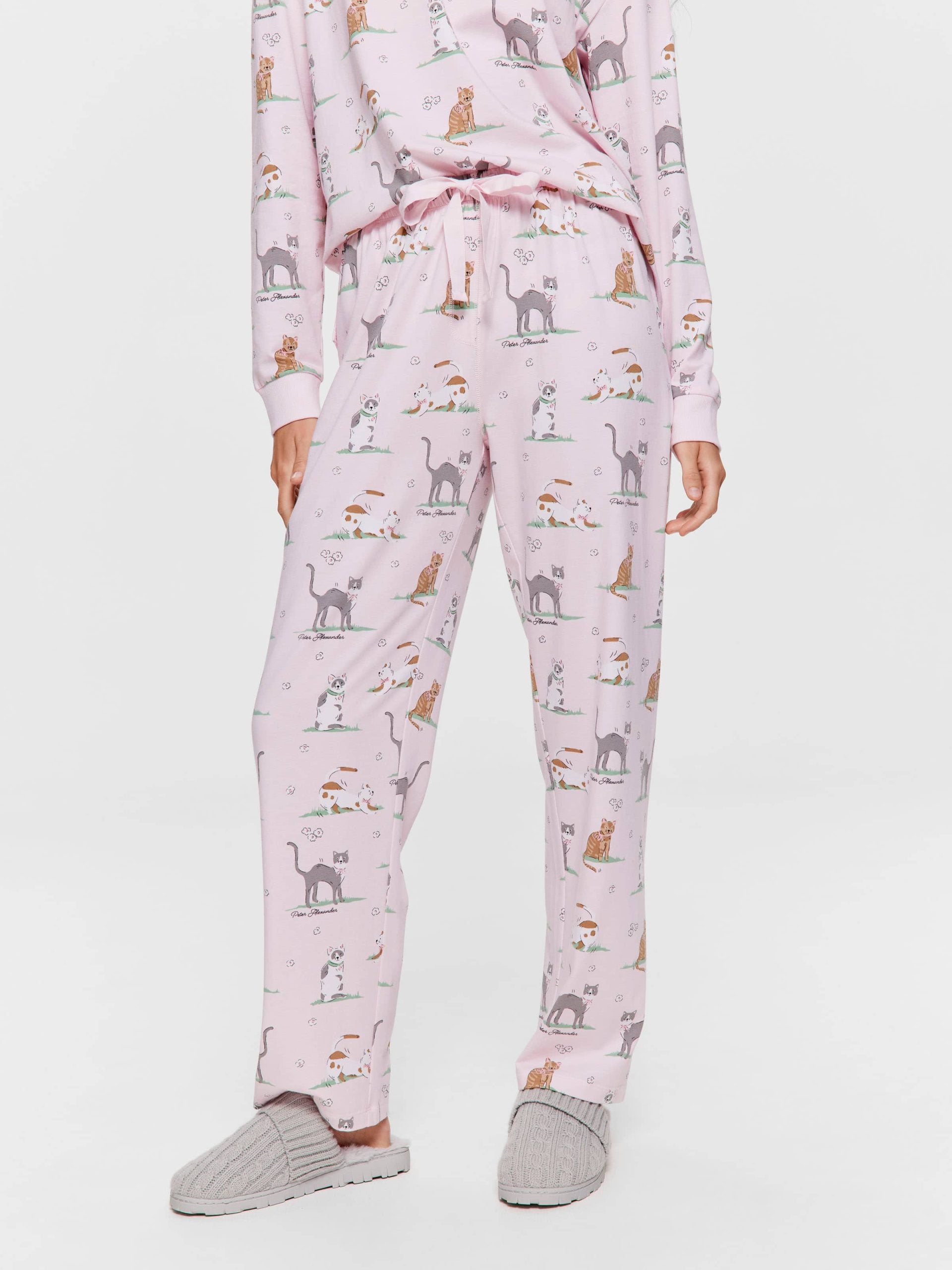 Cats Straight Leg Pj Pant multi image 2