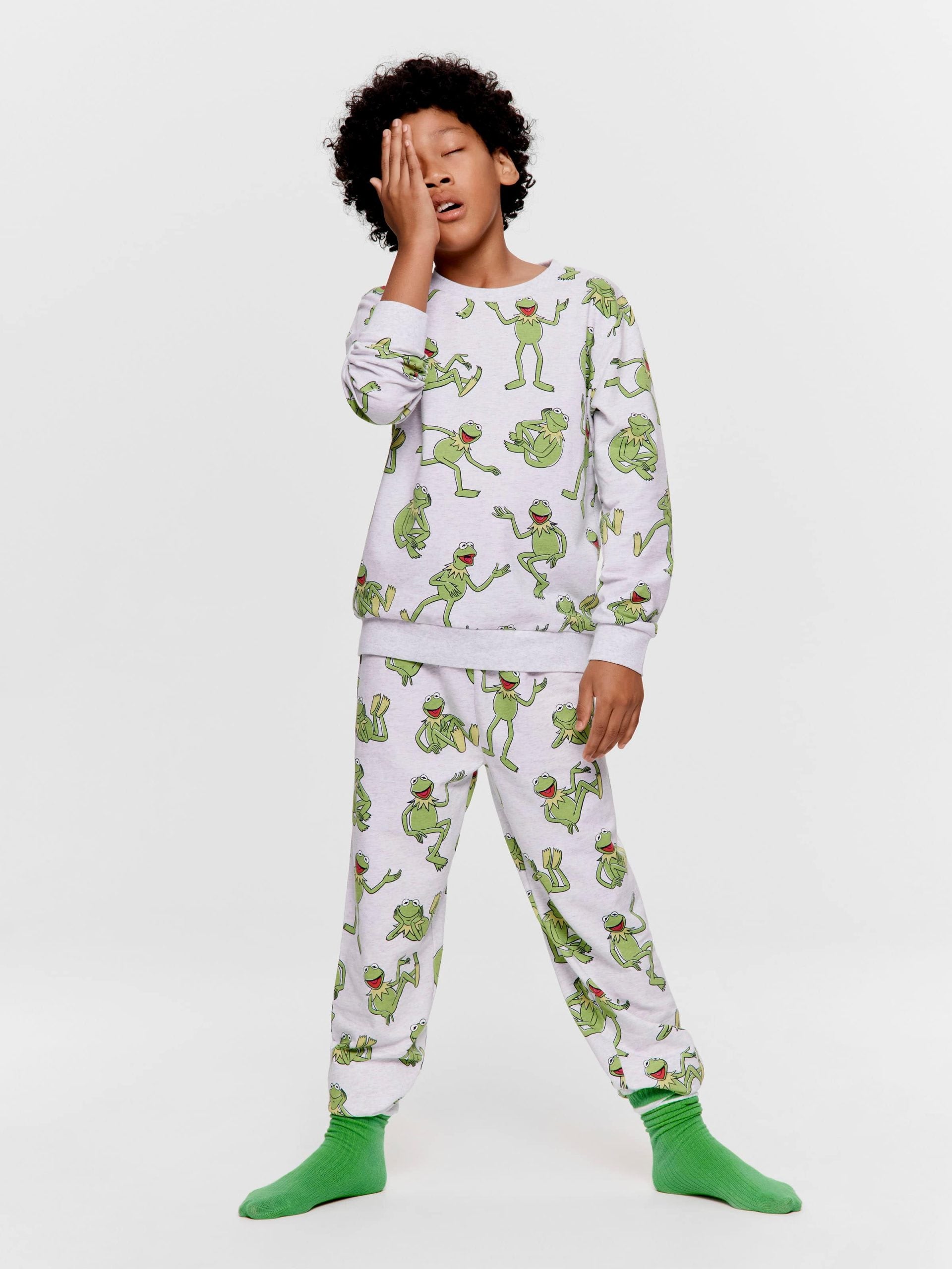 Kids Kermit Long Pj Set multi image 1